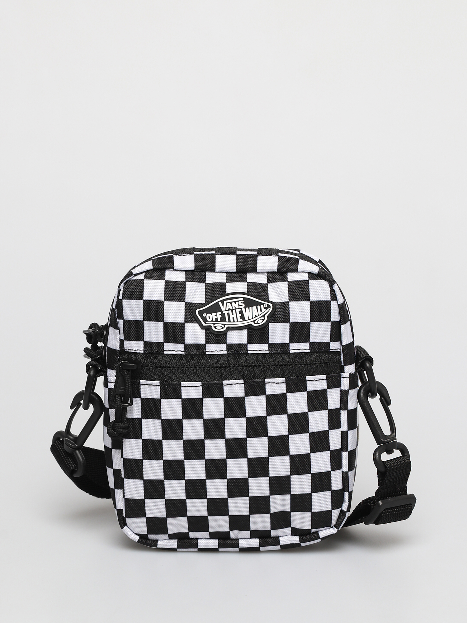 Taska Vans Street Ready Ii Crossbody Wmn Black White Checkerboard