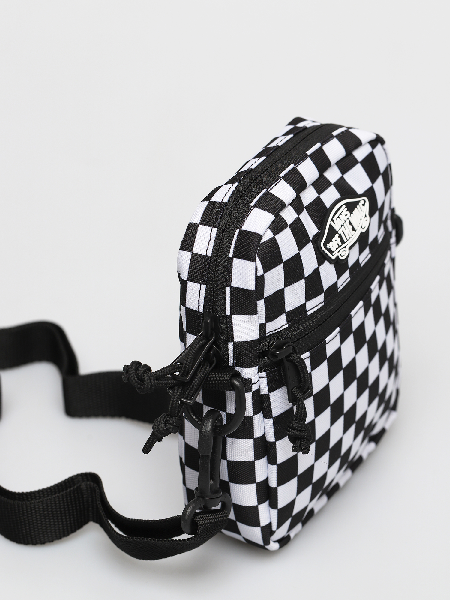 Taska Vans Street Ready Ii Crossbody Wmn Black White Checkerboard