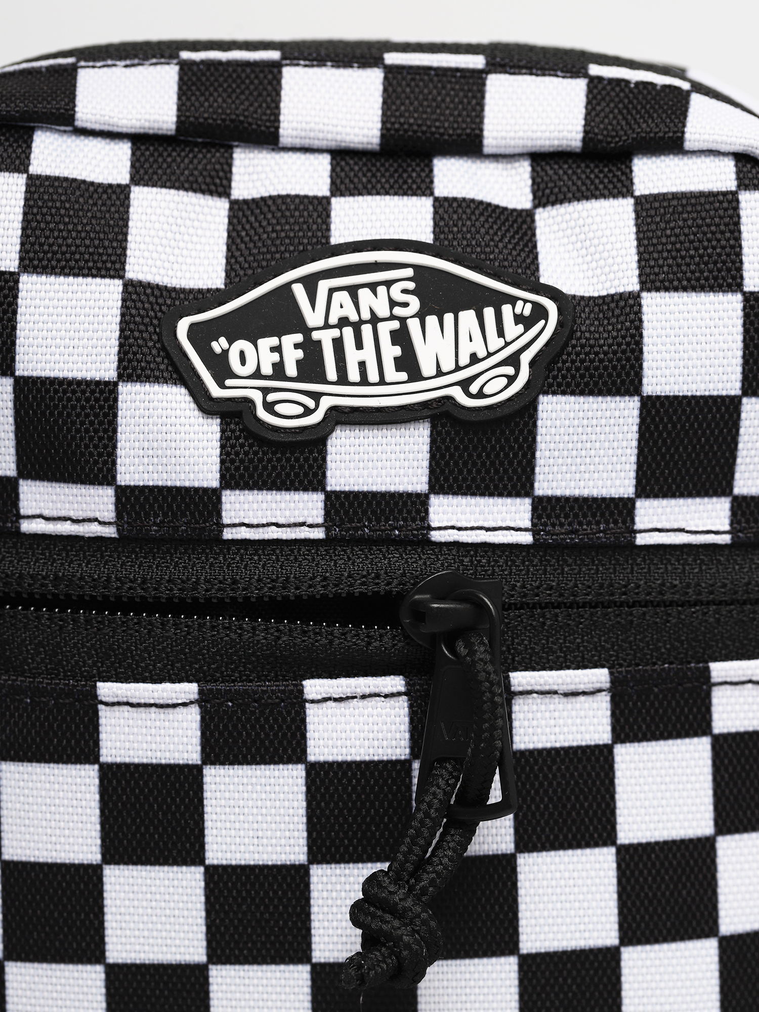 Taska Vans Street Ready Ii Crossbody Wmn Black White Checkerboard