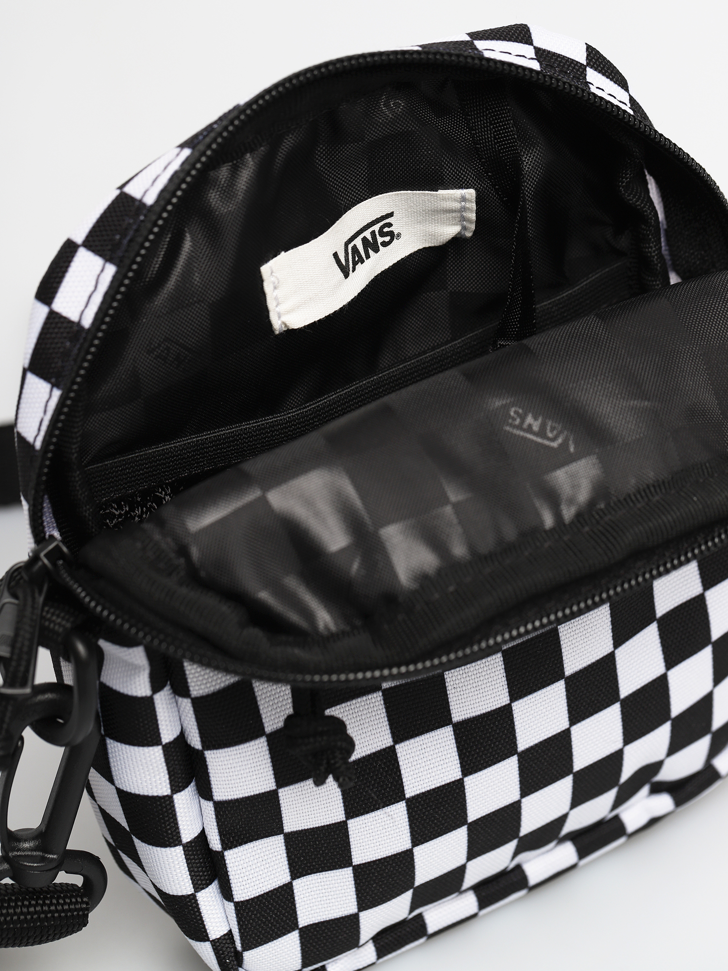 Taska Vans Street Ready Ii Crossbody Wmn Black White Checkerboard