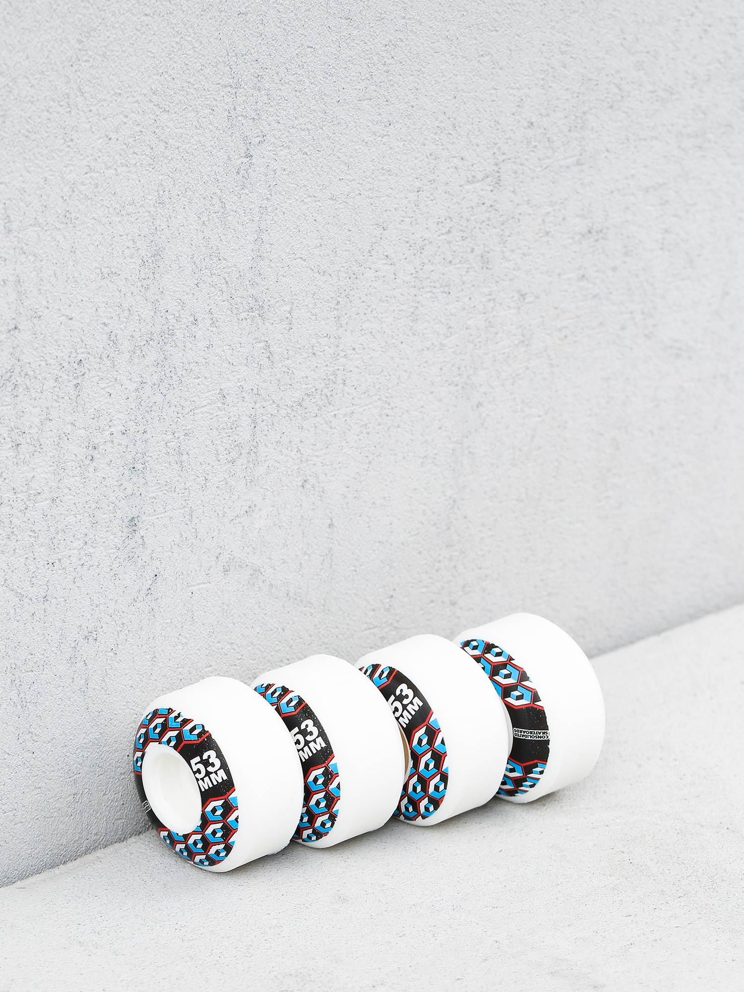 Kolieska Consolidated Black Cracked (white/black)