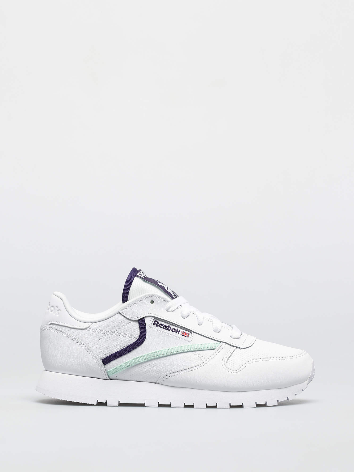 Topánky Reebok Cl Lthr Wmn (cblack/carbon/vecred)