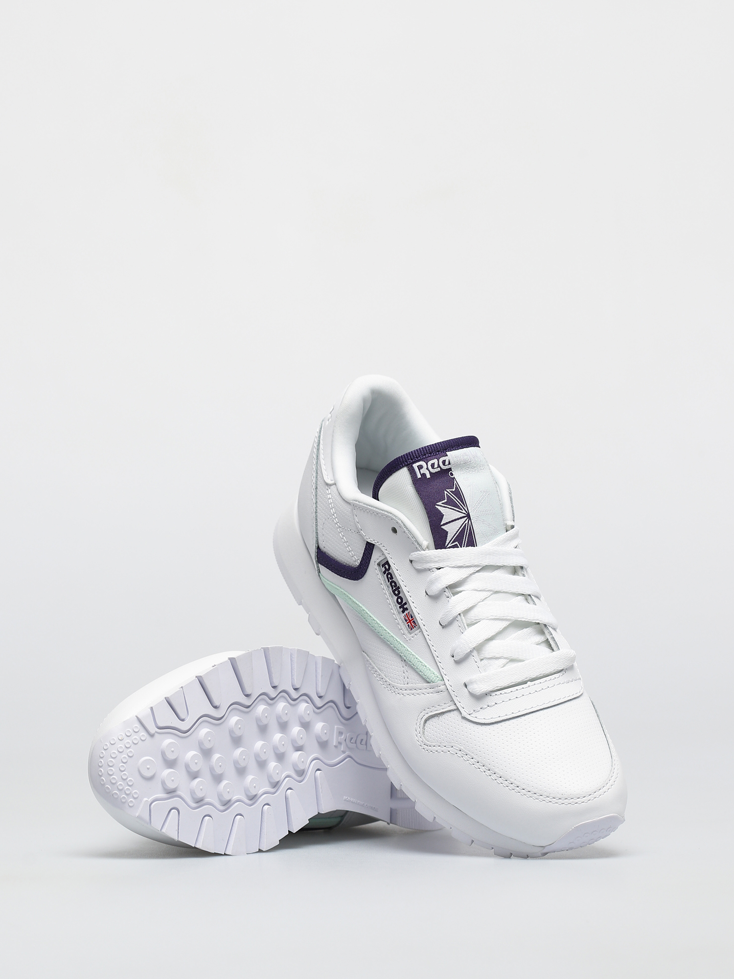 Topánky Reebok Cl Lthr Wmn (cblack/carbon/vecred)