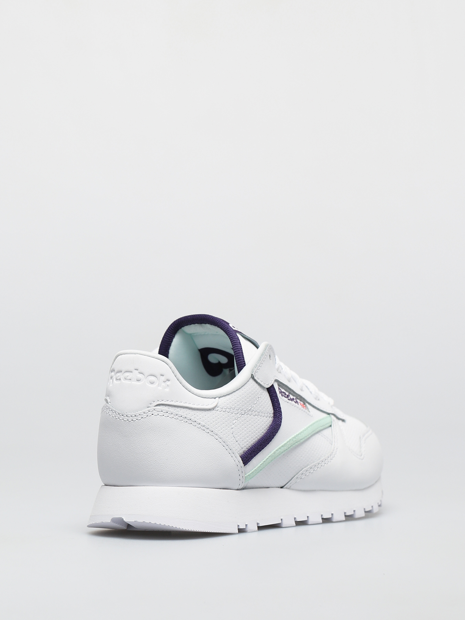 Topánky Reebok Cl Lthr Wmn (cblack/carbon/vecred)