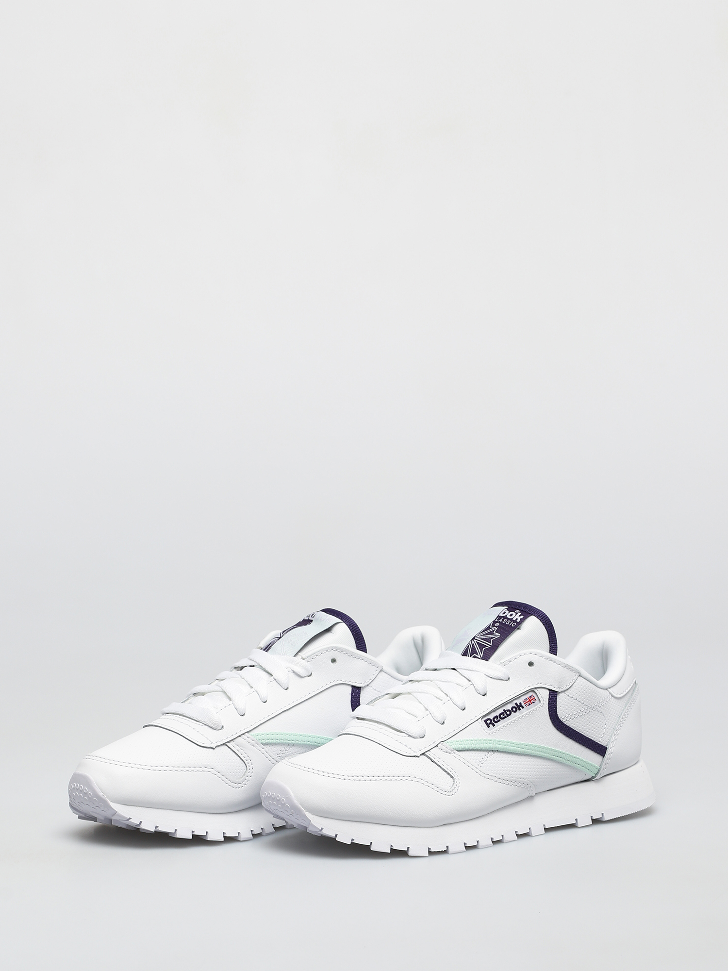 Topánky Reebok Cl Lthr Wmn (cblack/carbon/vecred)