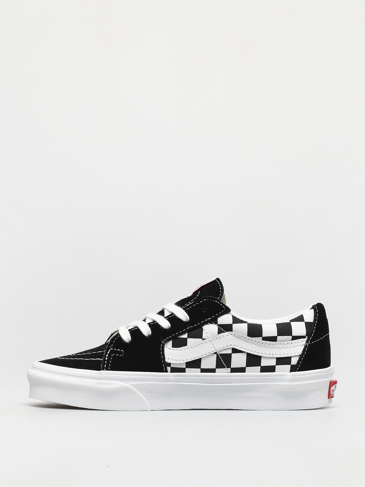 Topánky Vans Sk8 Low (canvas/suede black/checkerboard)