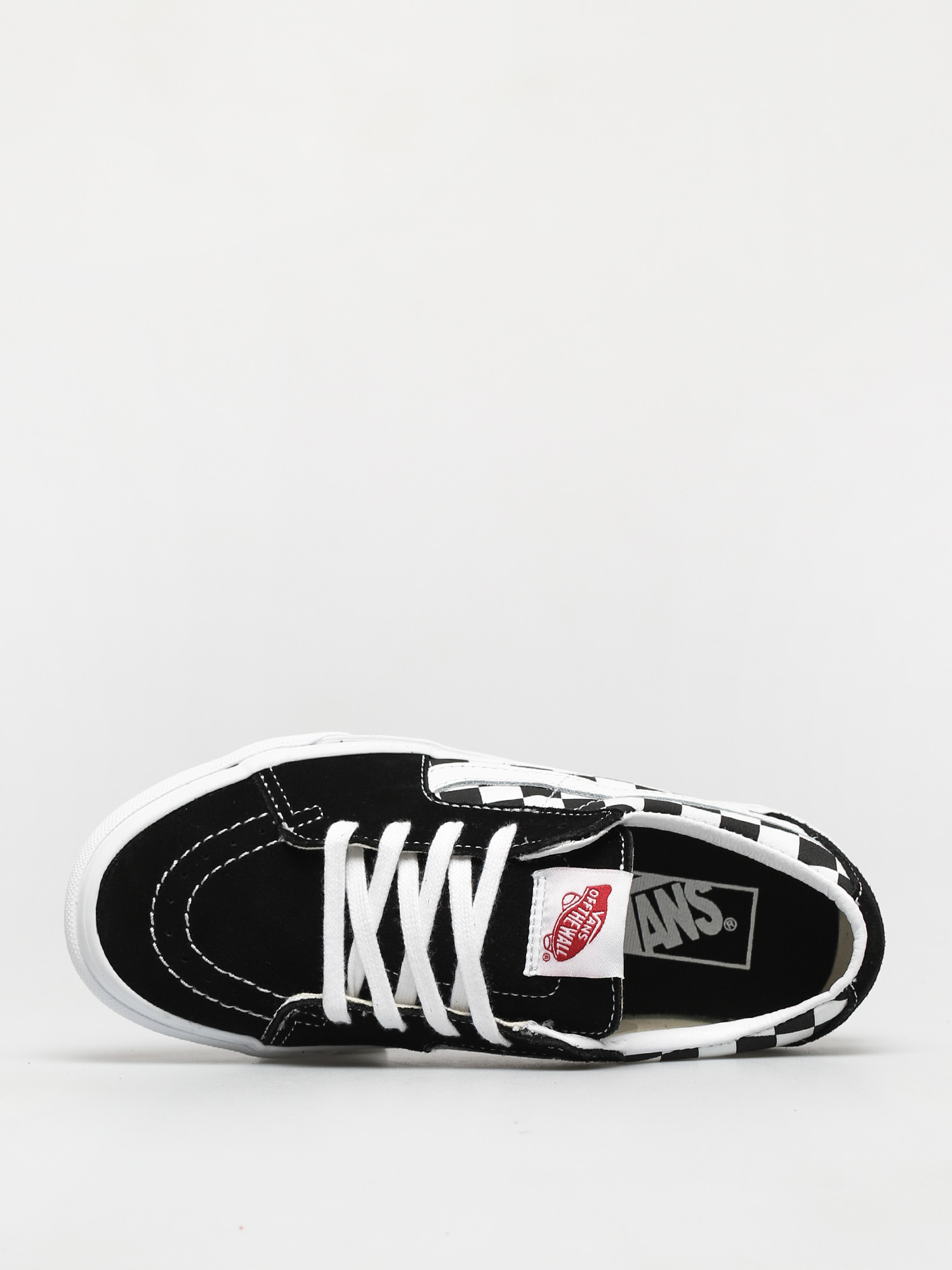 Topánky Vans Sk8 Low (canvas/suede black/checkerboard)