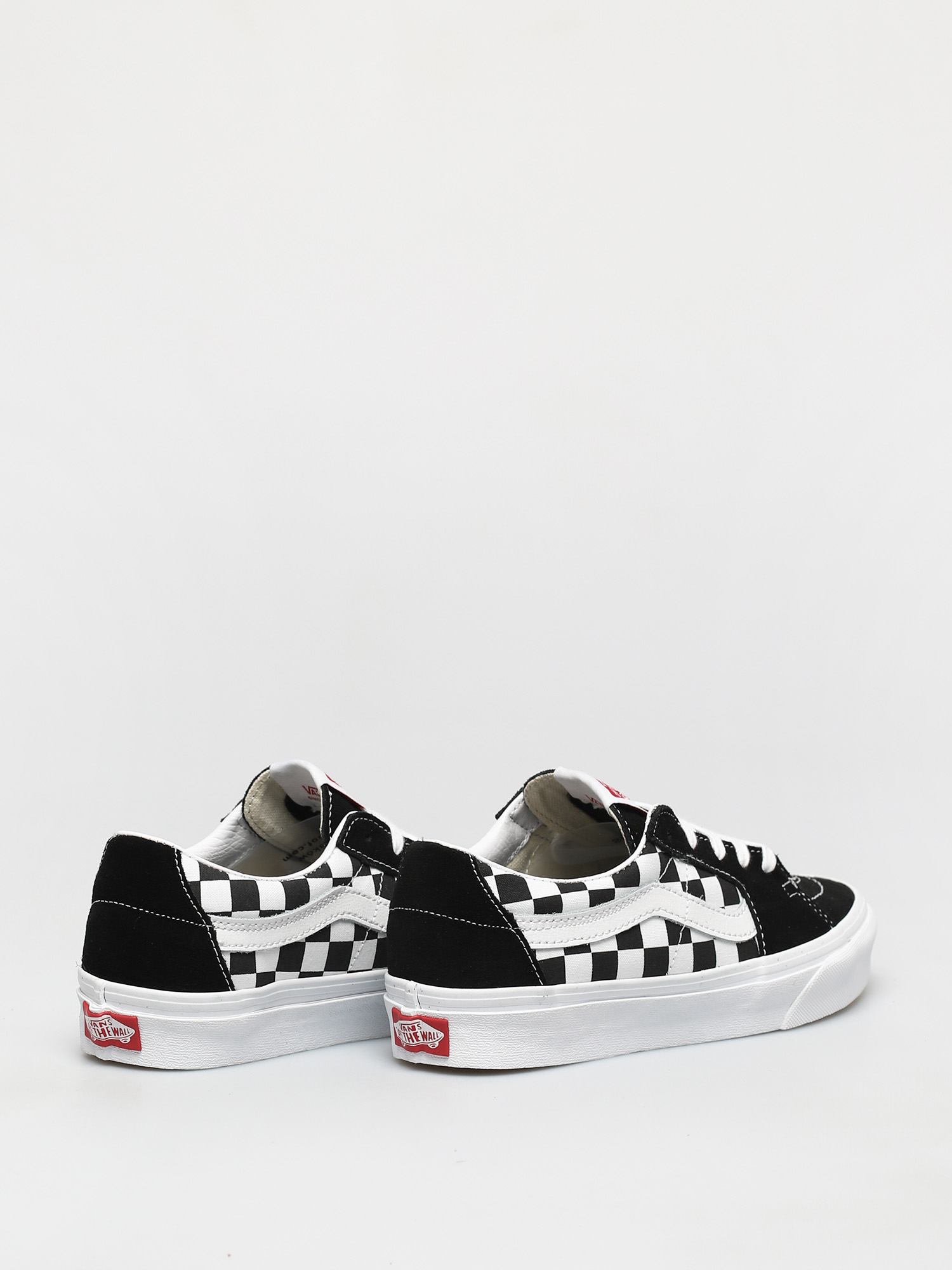 Topánky Vans Sk8 Low (canvas/suede black/checkerboard)