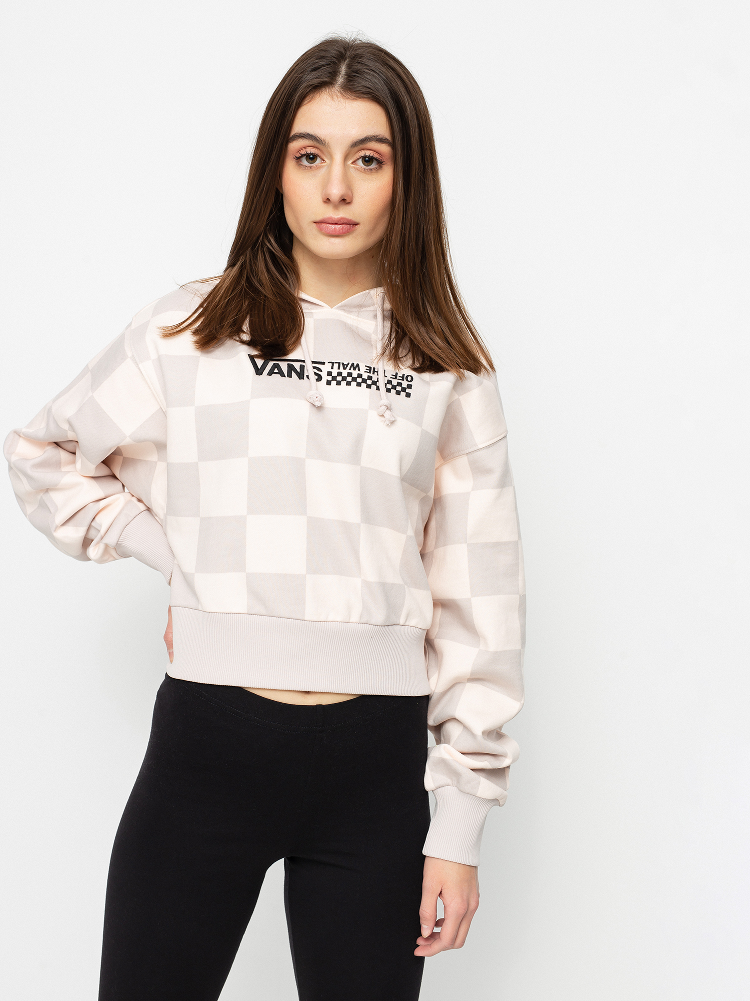 Mikina s kapucňou Vans Strait Out Turvy II Print HD Wmn (hushed violet)