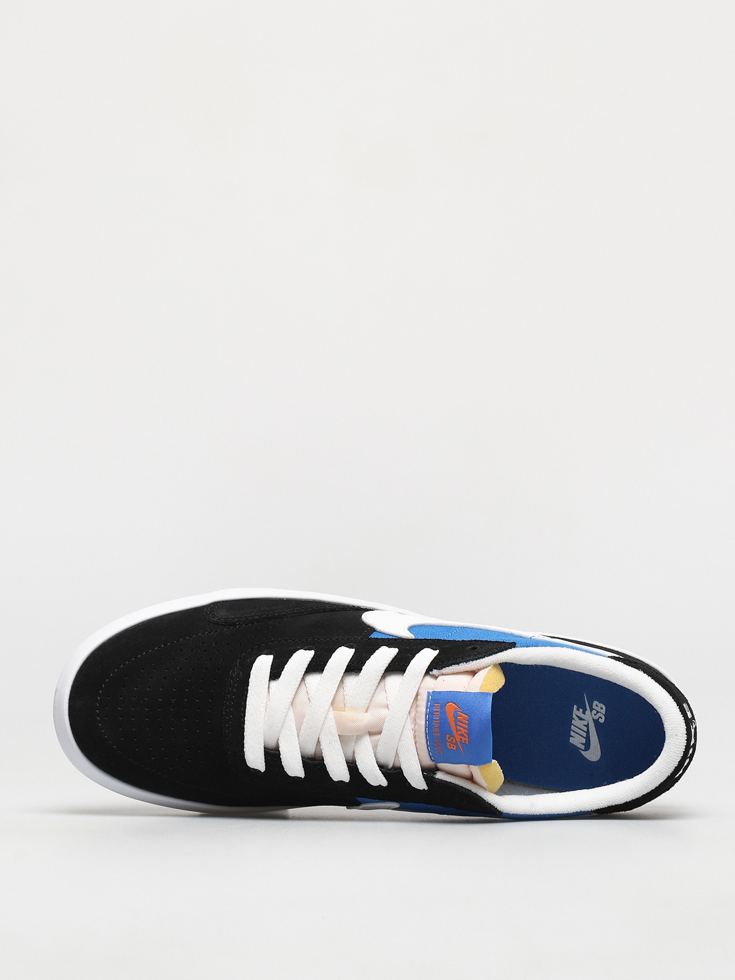 Topánky Nike SB Heritage Vulc (black/white signal blue safety orange)
