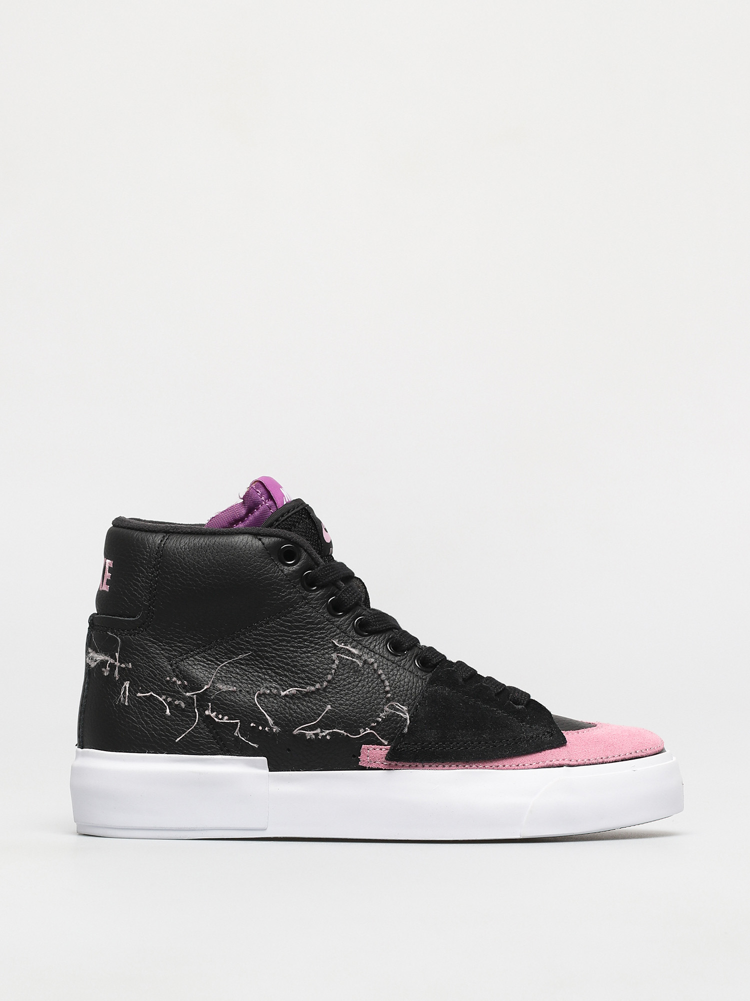 Topánky Nike SB Zoom Blazer Mid Edge (black/pink rise white purple nebula)