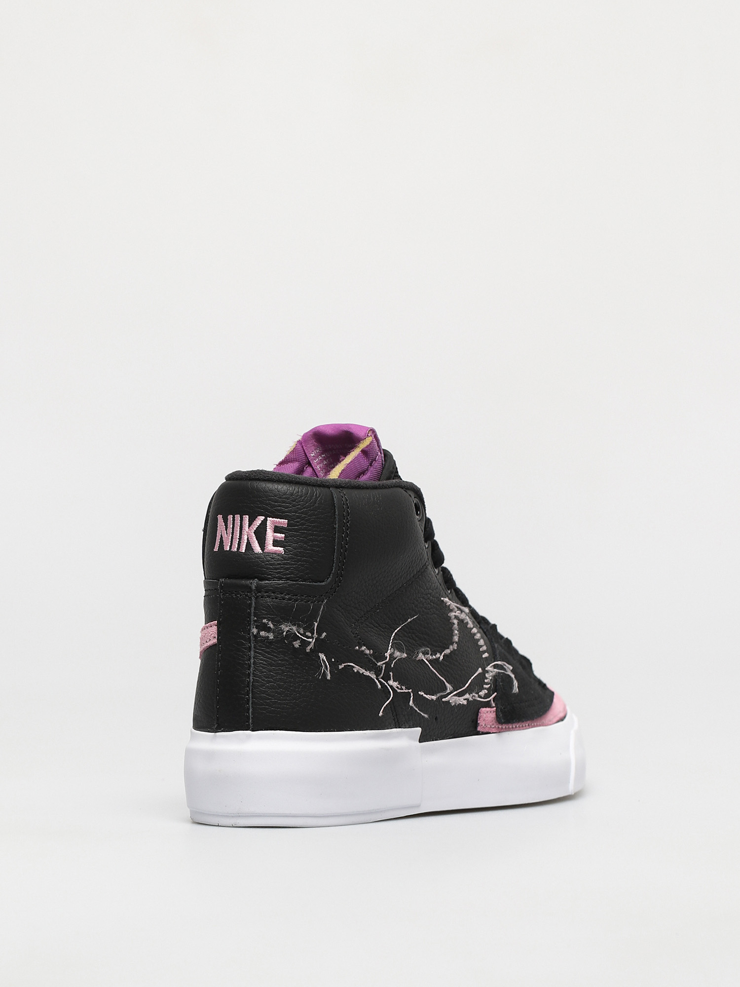 Topánky Nike SB Zoom Blazer Mid Edge (black/pink rise white purple nebula)