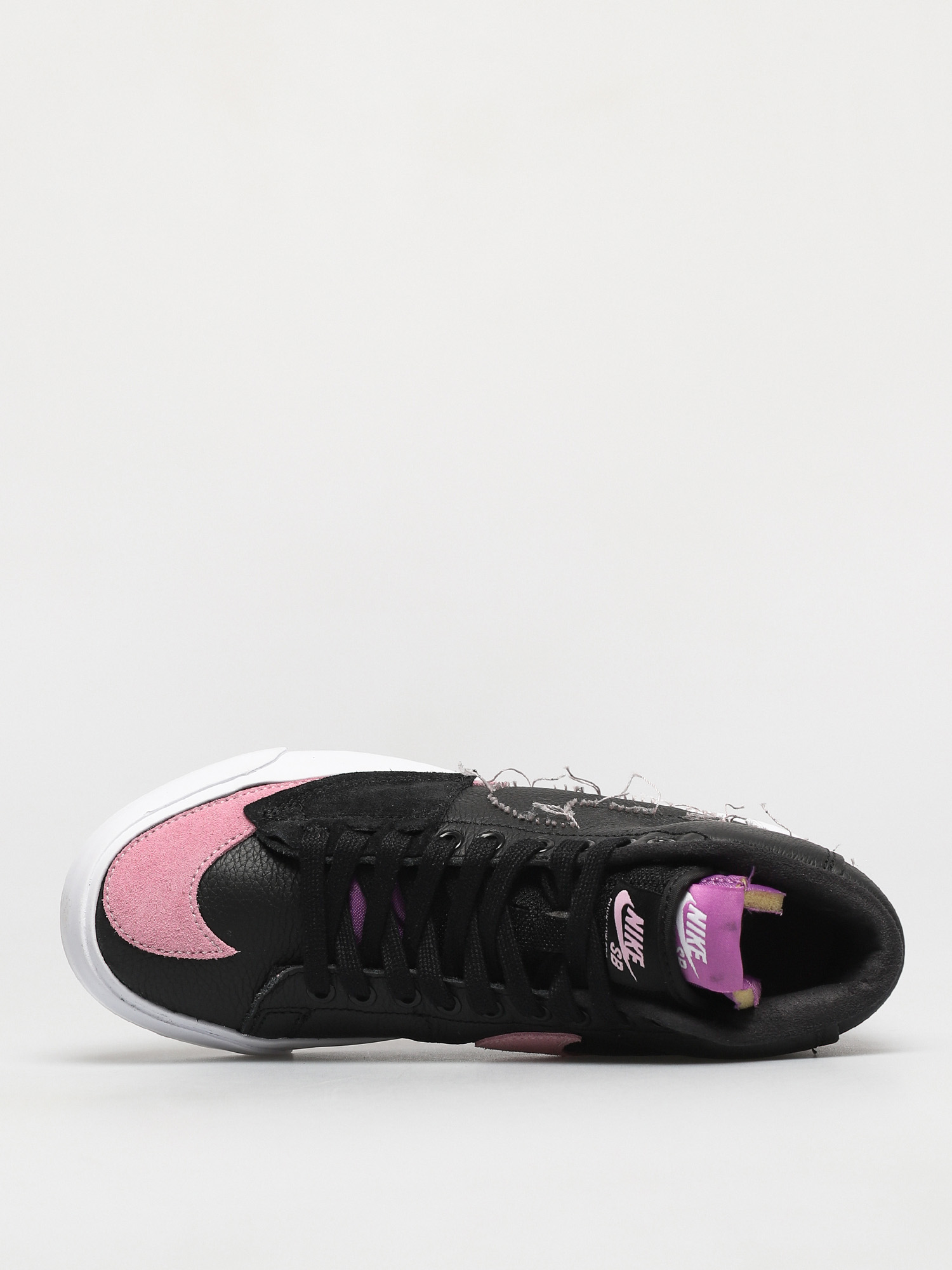 Topánky Nike SB Zoom Blazer Mid Edge (black/pink rise white purple nebula)
