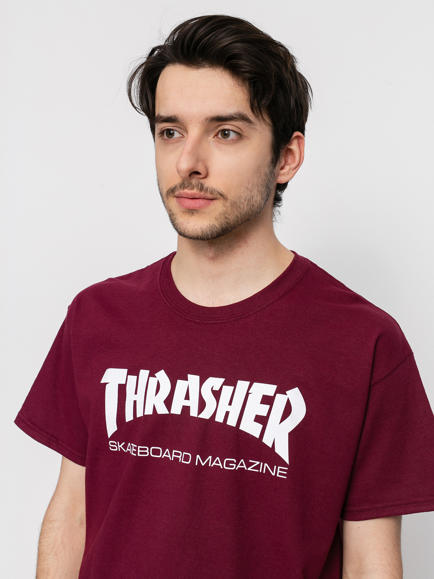 Tričko Thrasher Skate Mag (maroon)