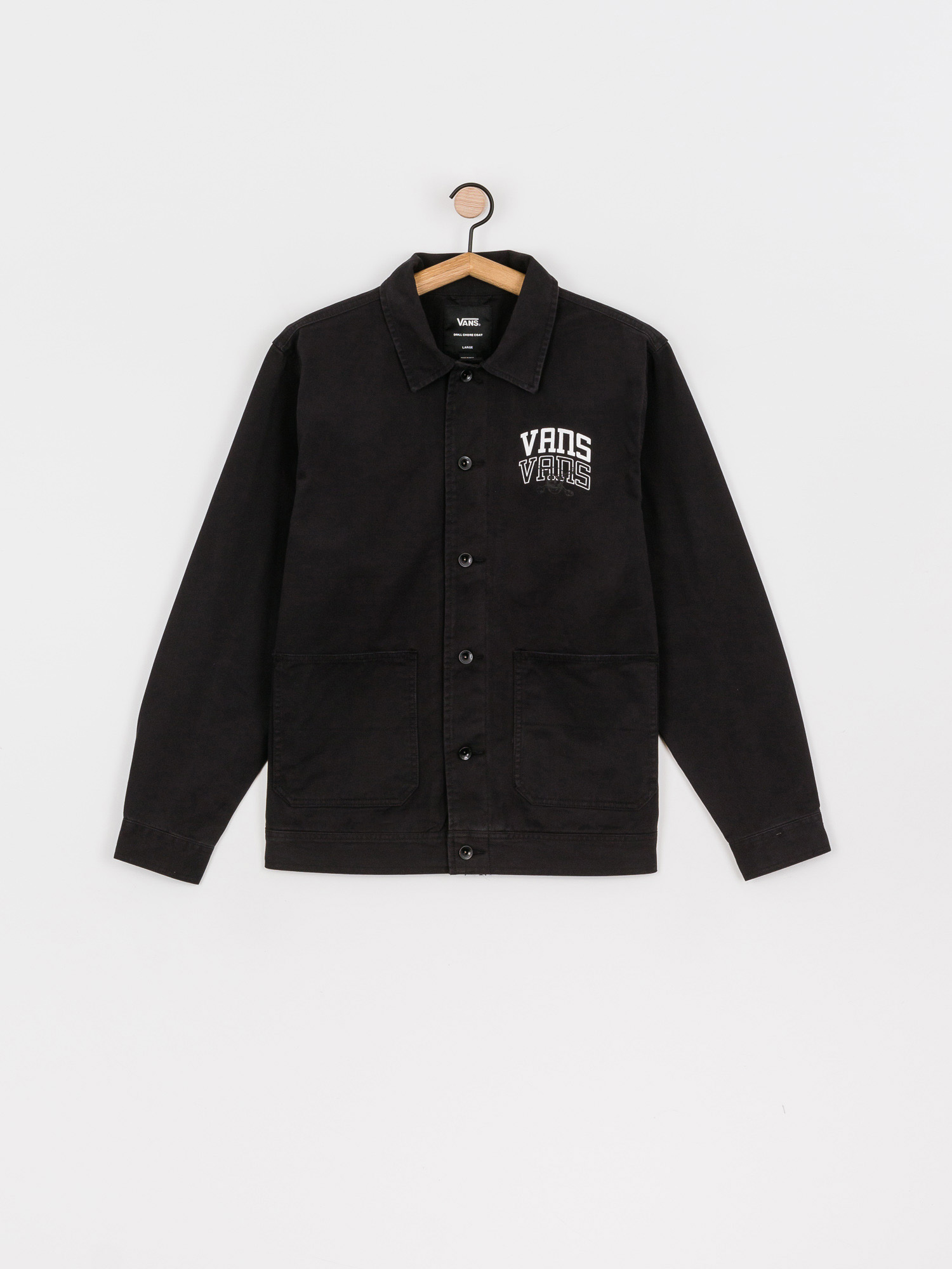 Bunda Vans New Varsity Drill Chore (black)