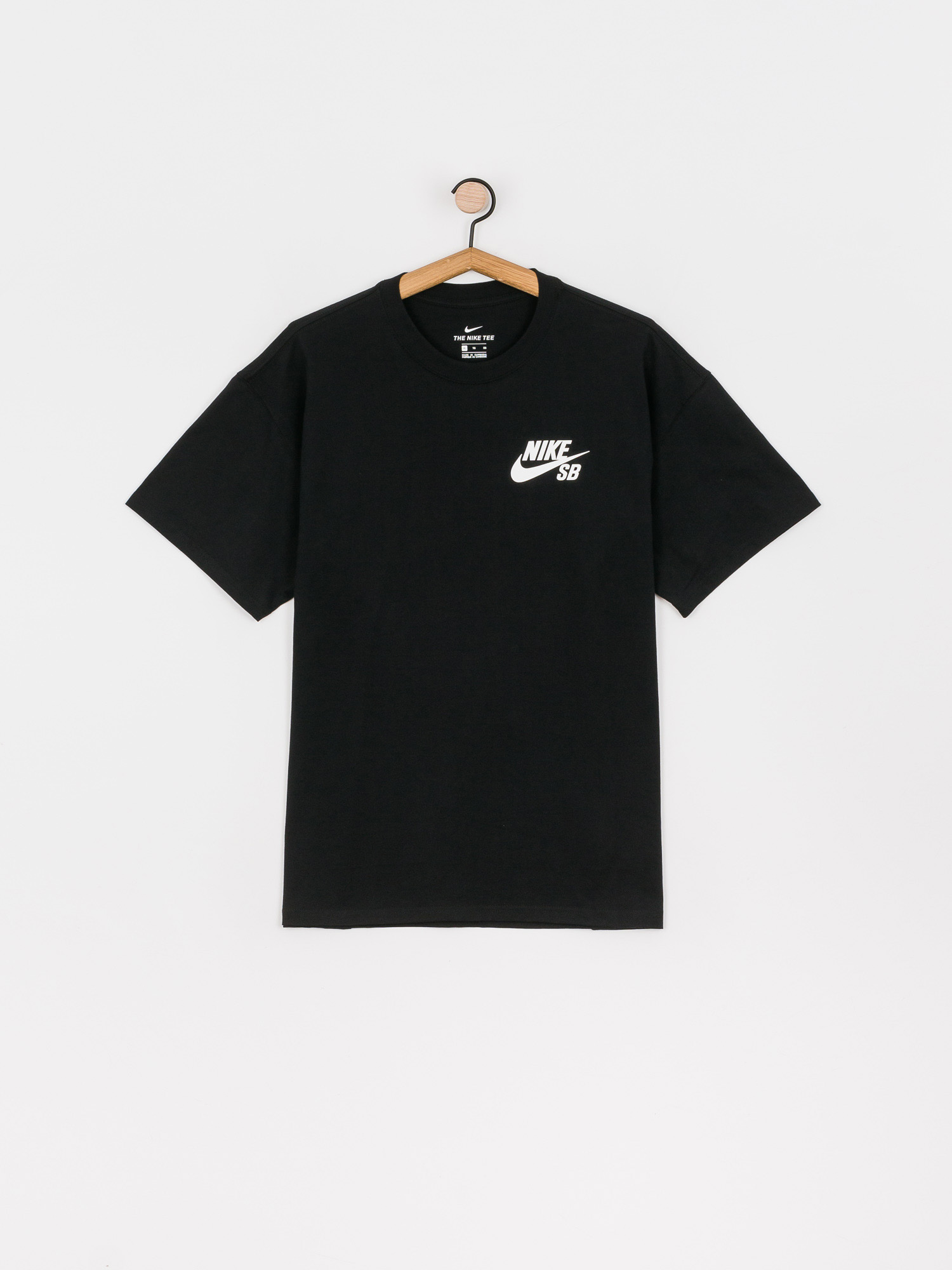 Tričko Nike SB Logo (black/white)