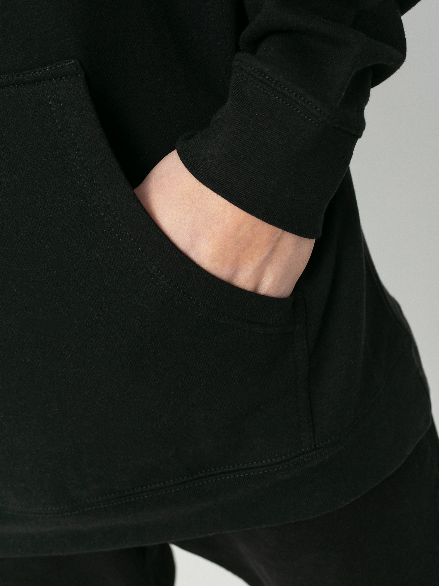 Mikina s kapucňou DGK Hysteria HD (black)