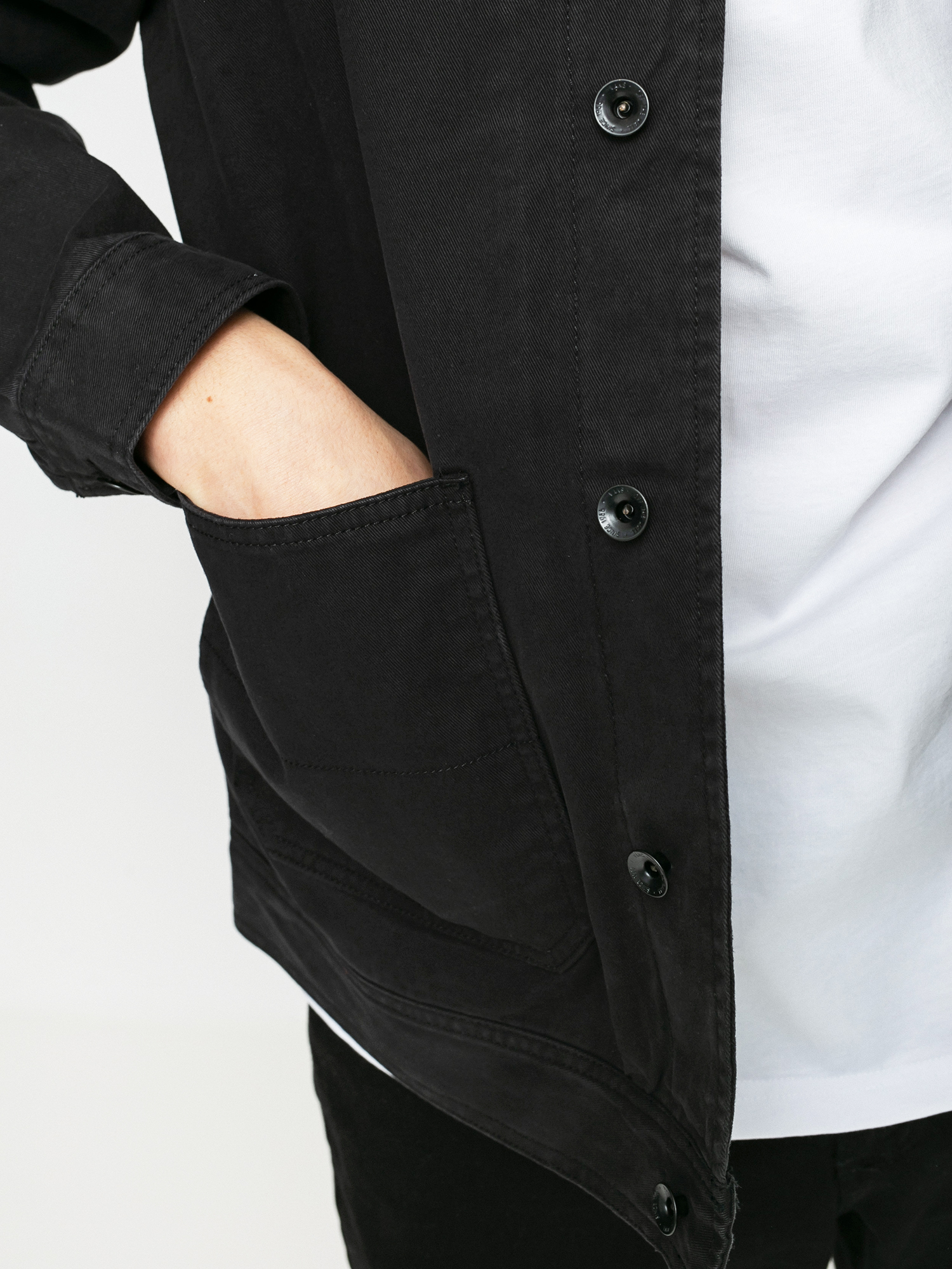 Bunda Vans New Varsity Drill Chore (black)