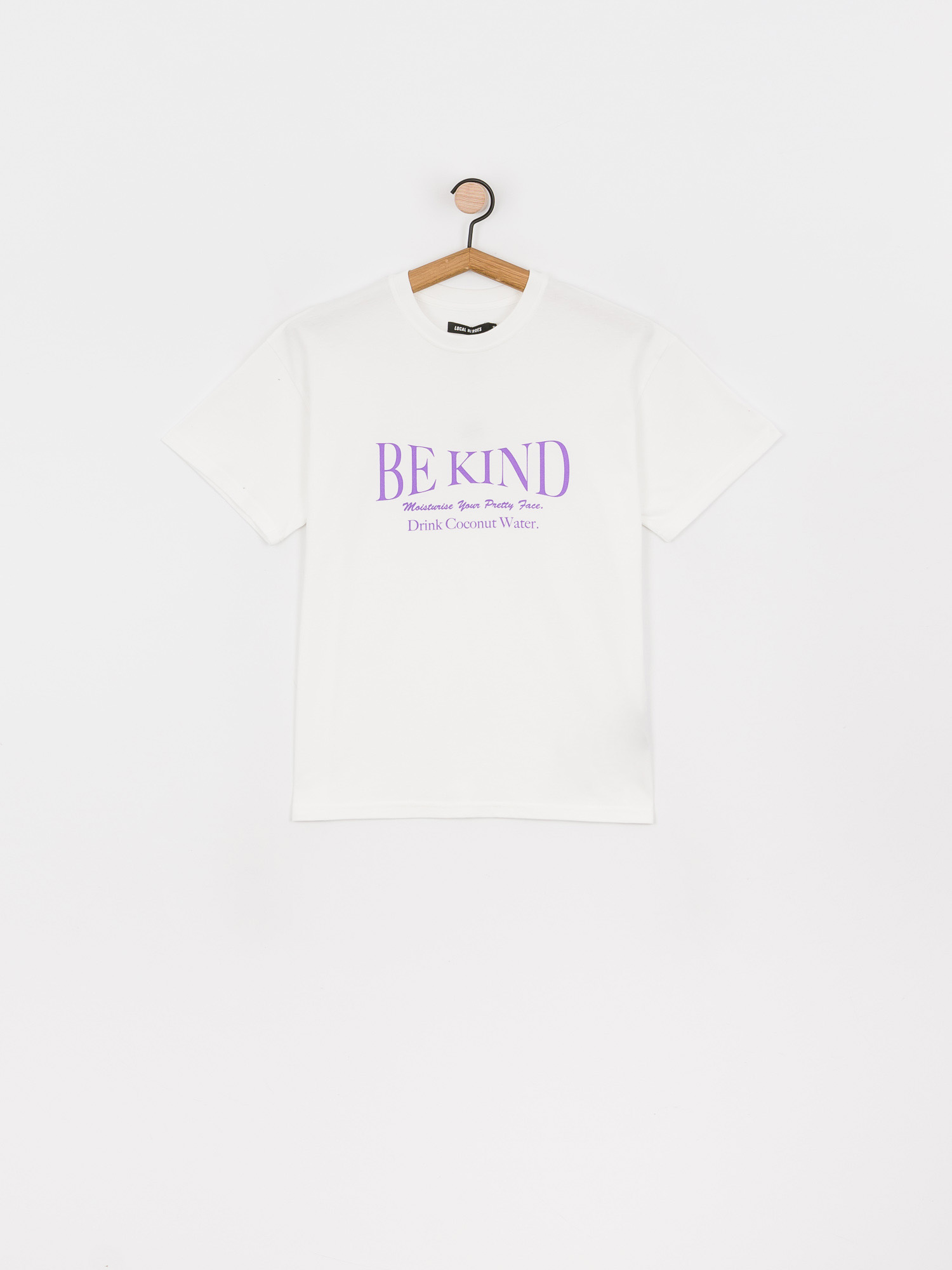 Tričko Local Heroes Be Kind Wmn (white)