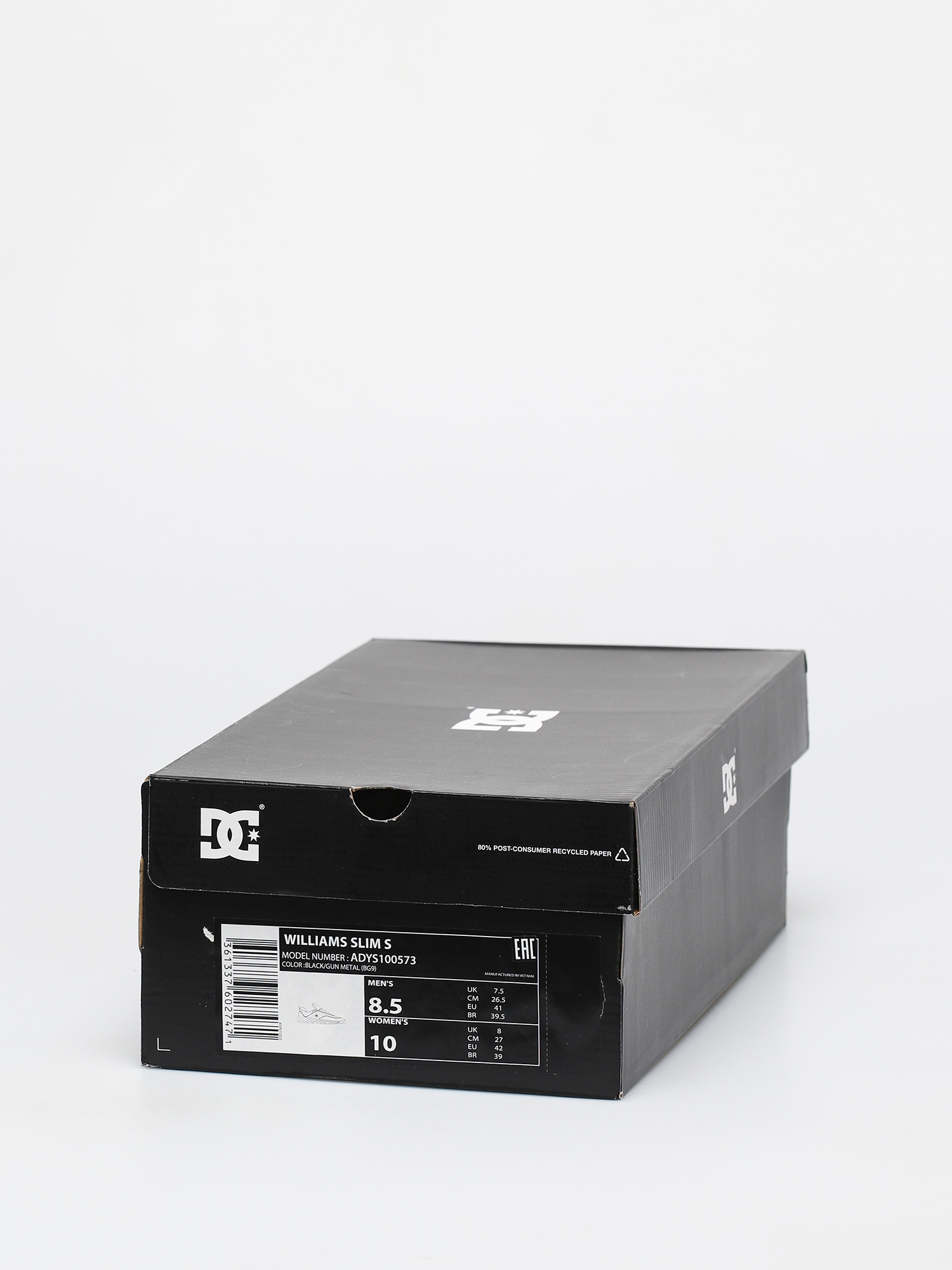 Topánky DC Williams Slim S (black/gun metal)