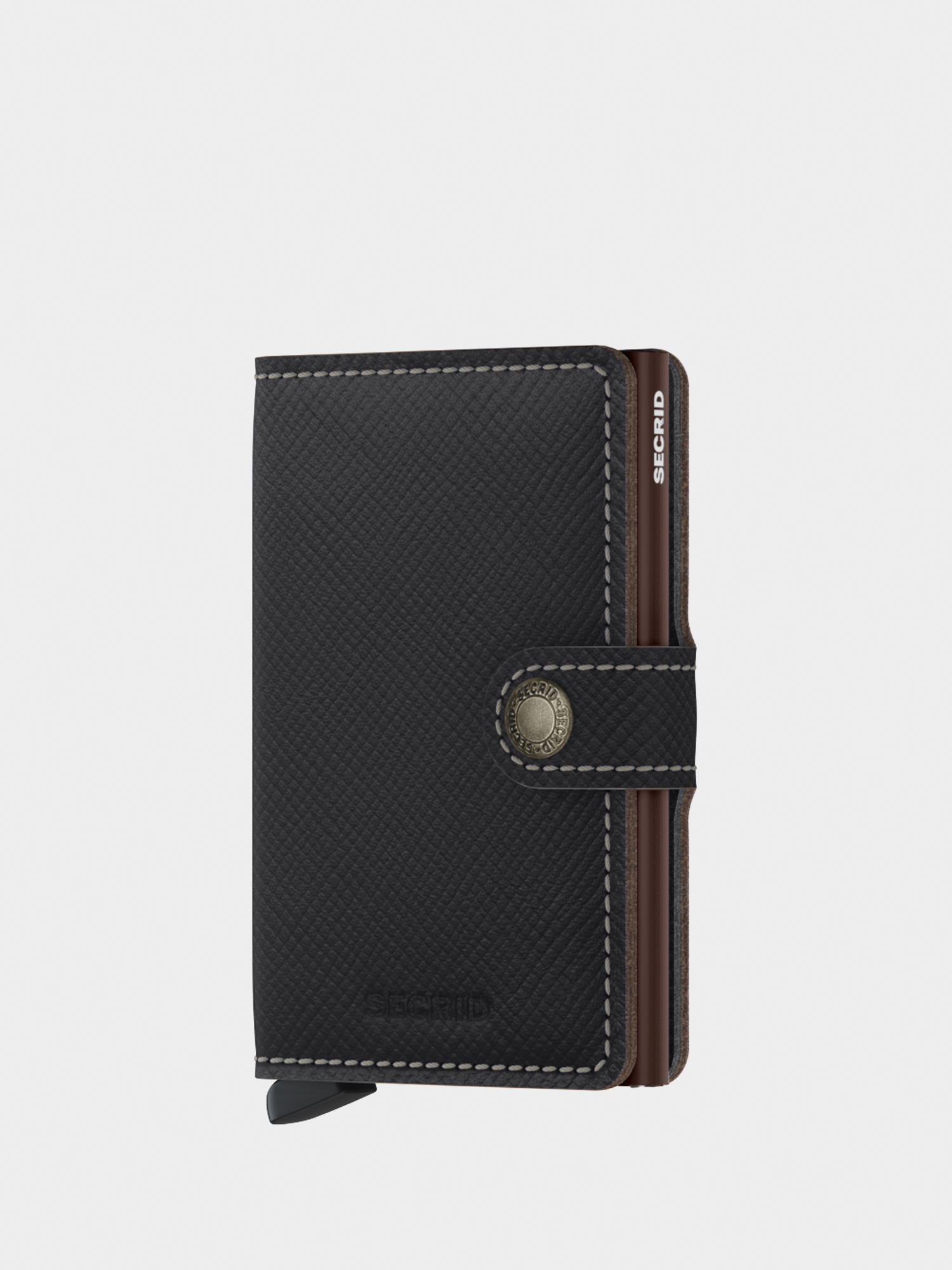 Peňaženka Secrid Miniwallet (saffiano brown)