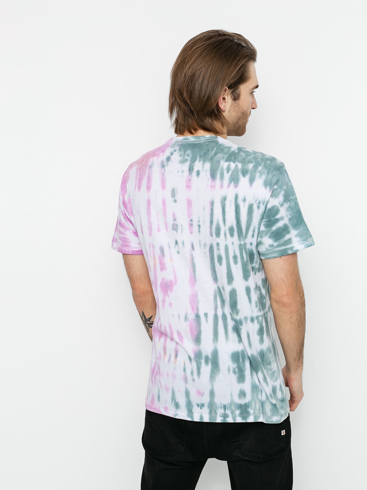 Tričko Brixton Bb Bohemian Tlrt (green/red)