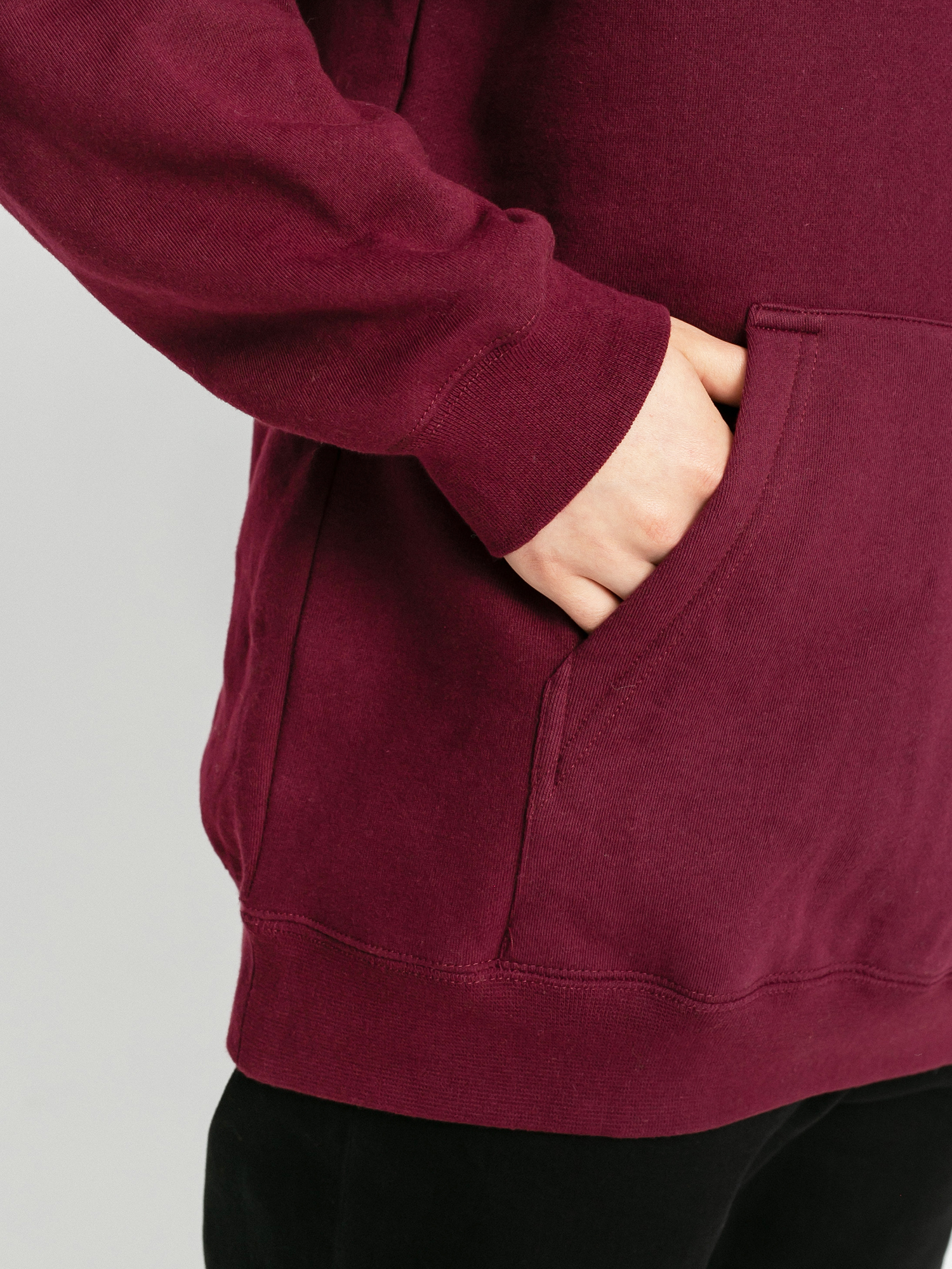 Mikina s kapucňou Primitive Nuevo Puff HD (burgundy)