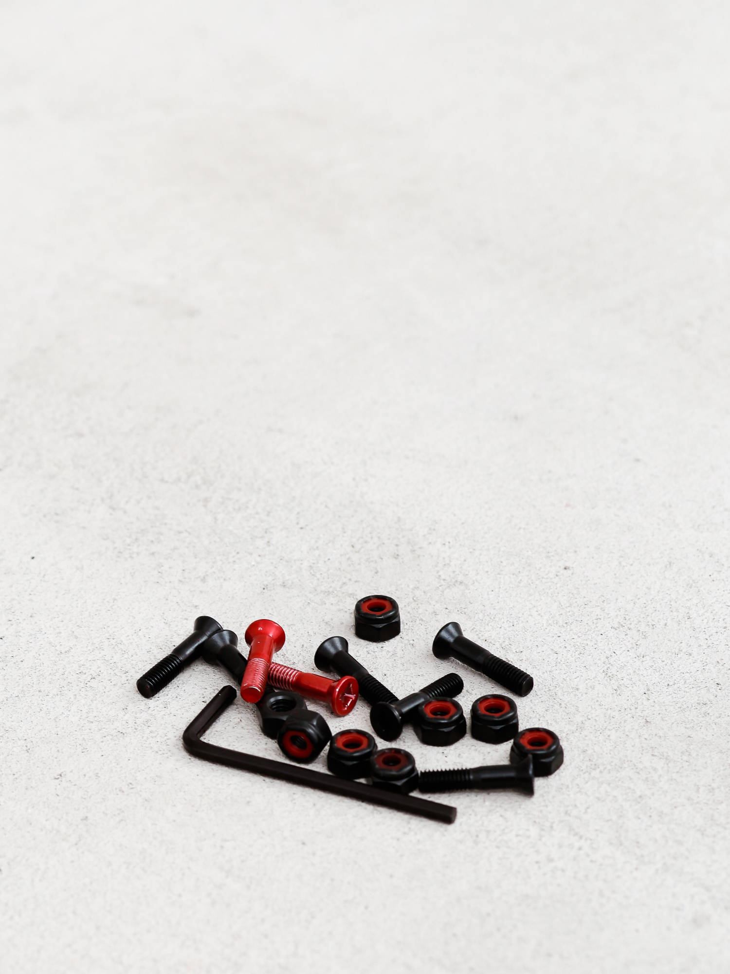 Skrutky Andale Combo Hardware (black/red)