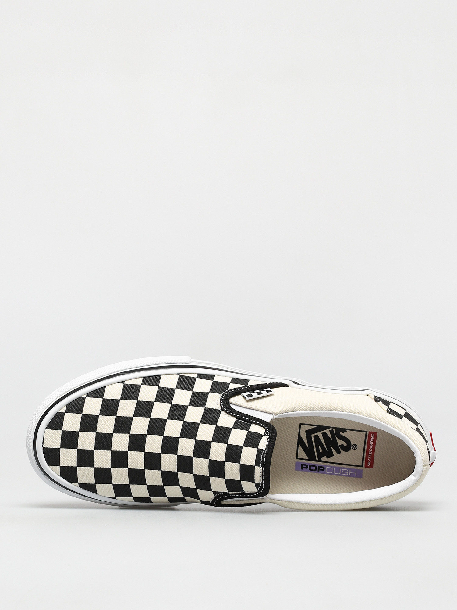 Topánky Vans Skate Slip On (checkerboard black/off white)