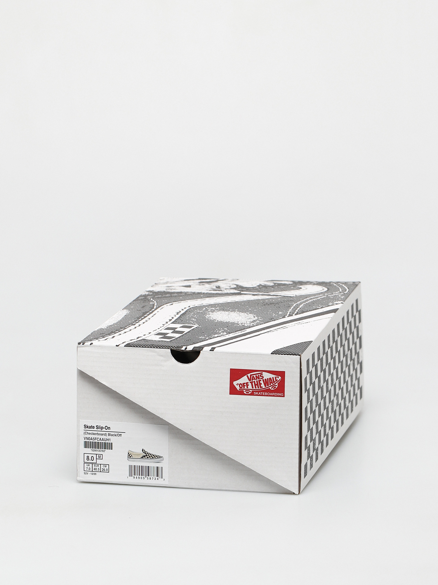 Topánky Vans Skate Slip On (checkerboard black/off white)