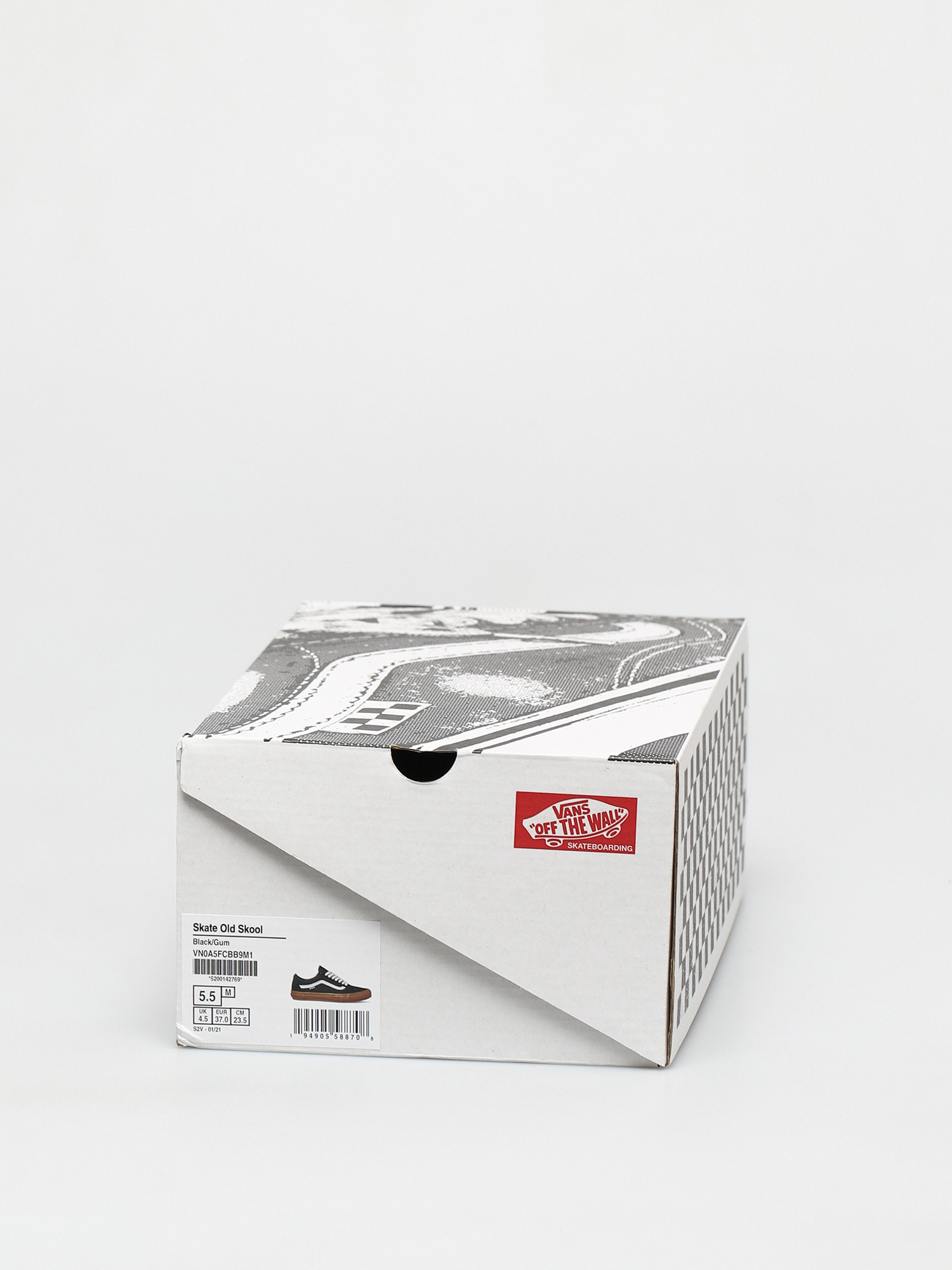 Topánky Vans Skate Old Skool (black/gum)