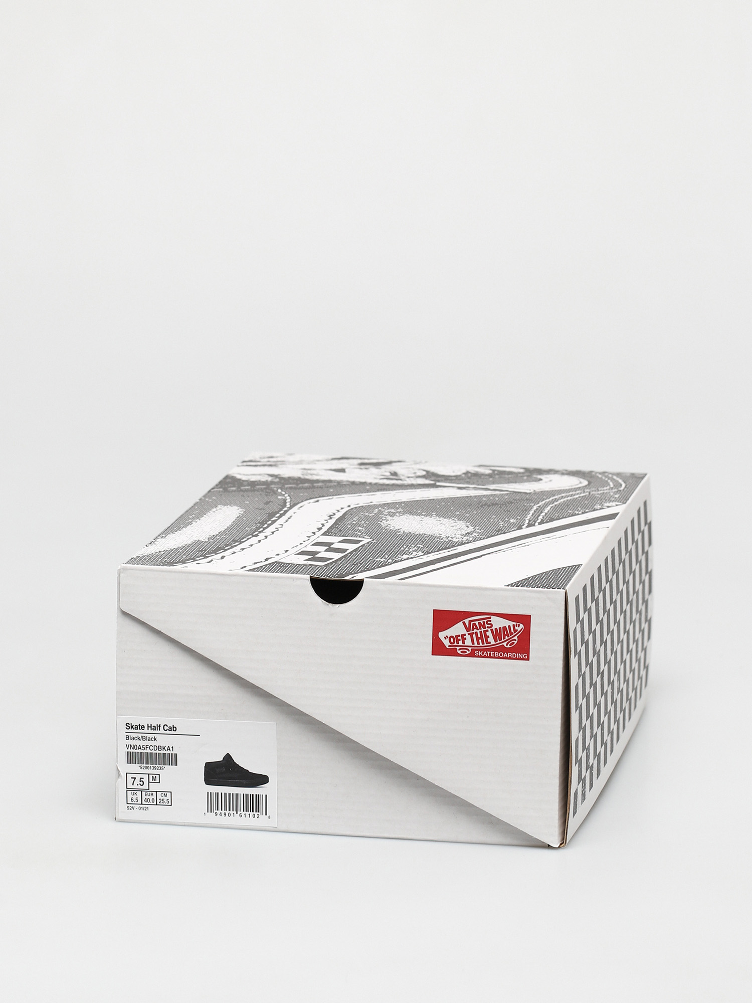 Topánky Vans Skate Half Cab (black/black)