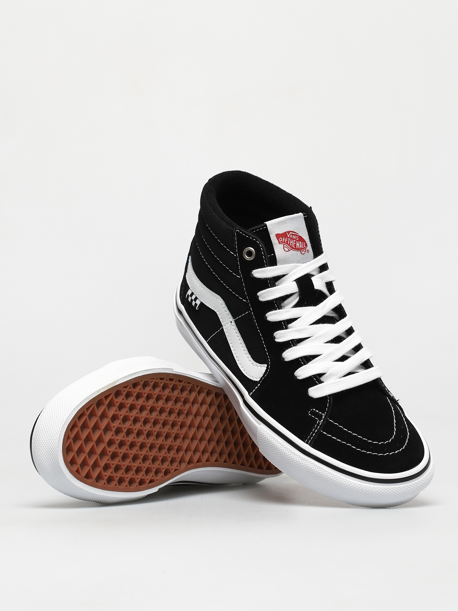 Topánky Vans Skate Sk8 Hi (black/white)