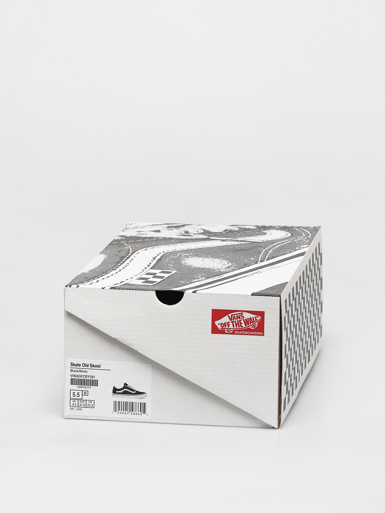 Topánky Vans Skate Old Skool (black/white)