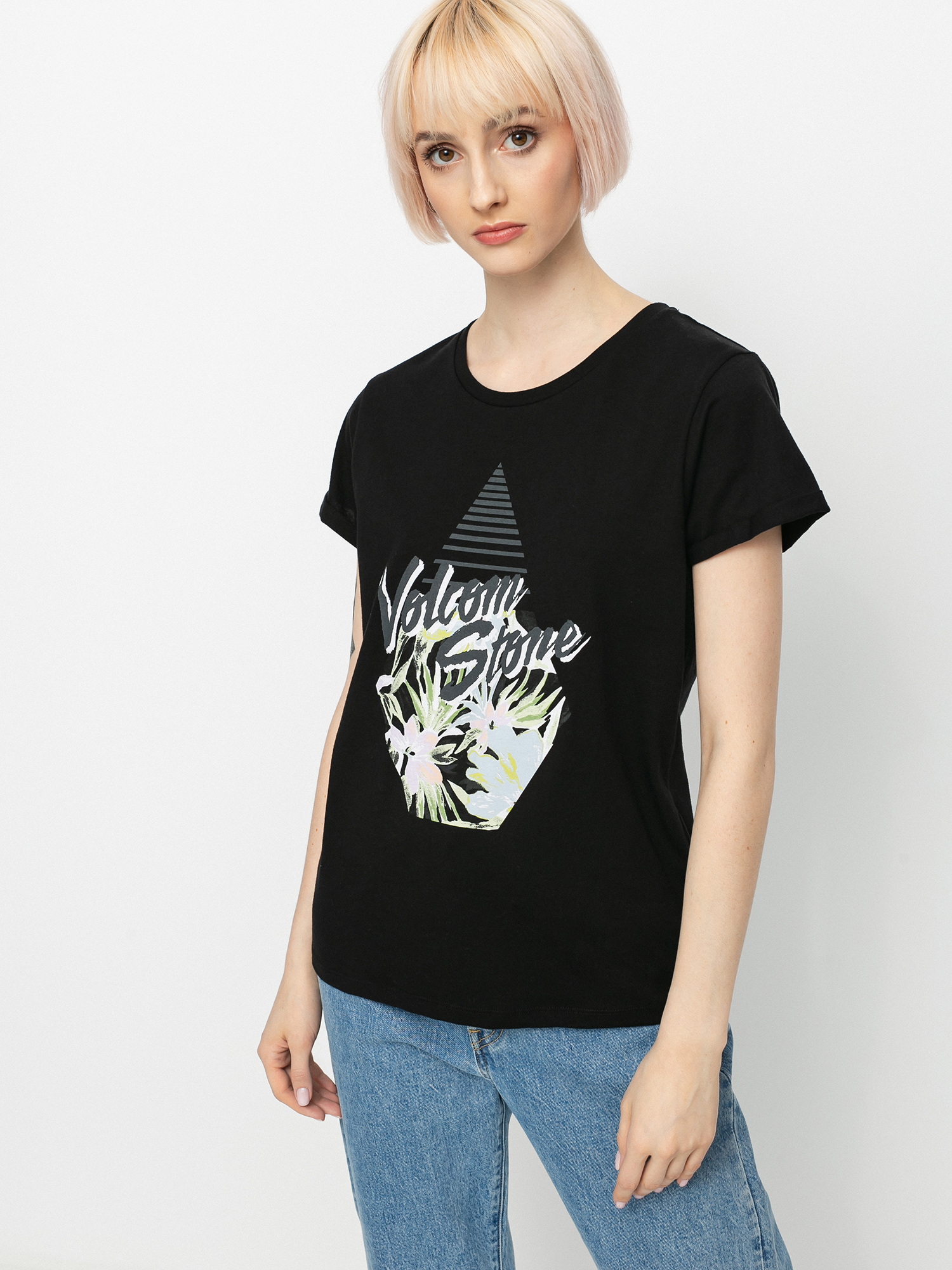 Tričko Volcom Radical Daze Wmn (black)