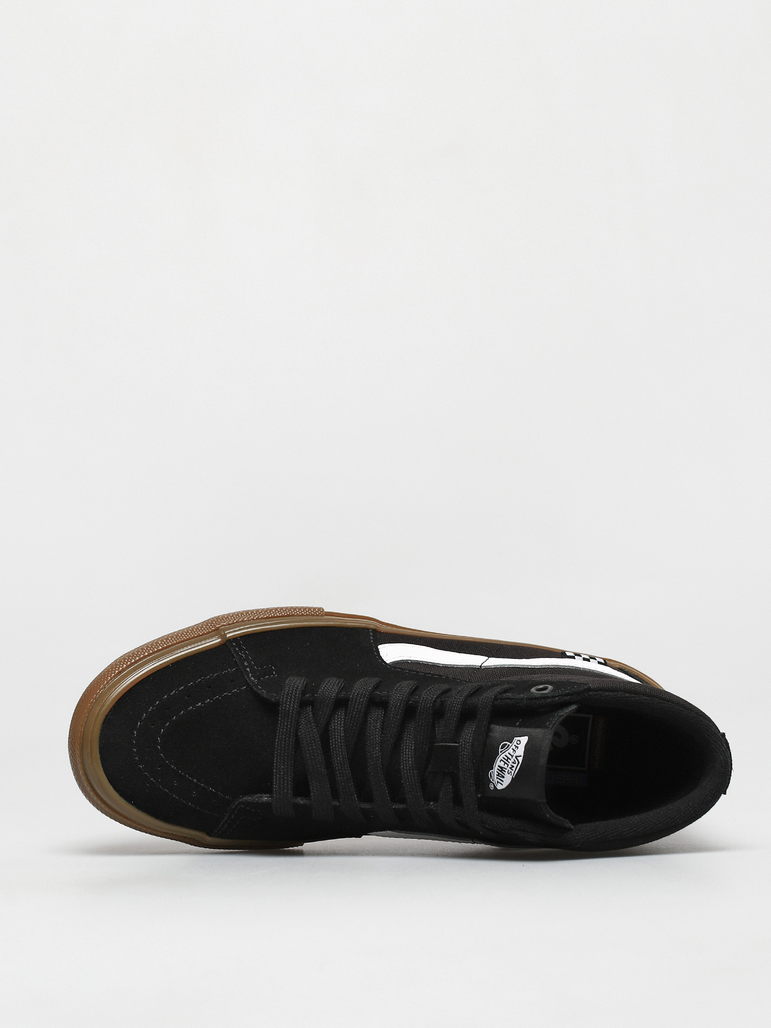 Topánky Vans Skate Sk8 Hi (black/gum)