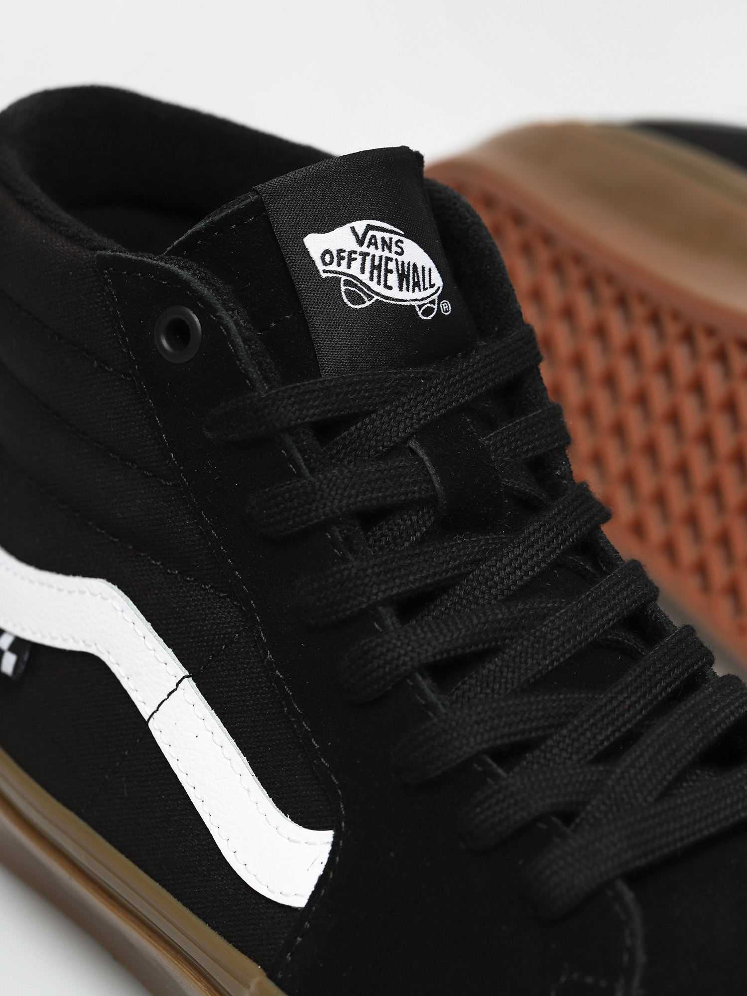 Topánky Vans Skate Sk8 Hi (black/gum)