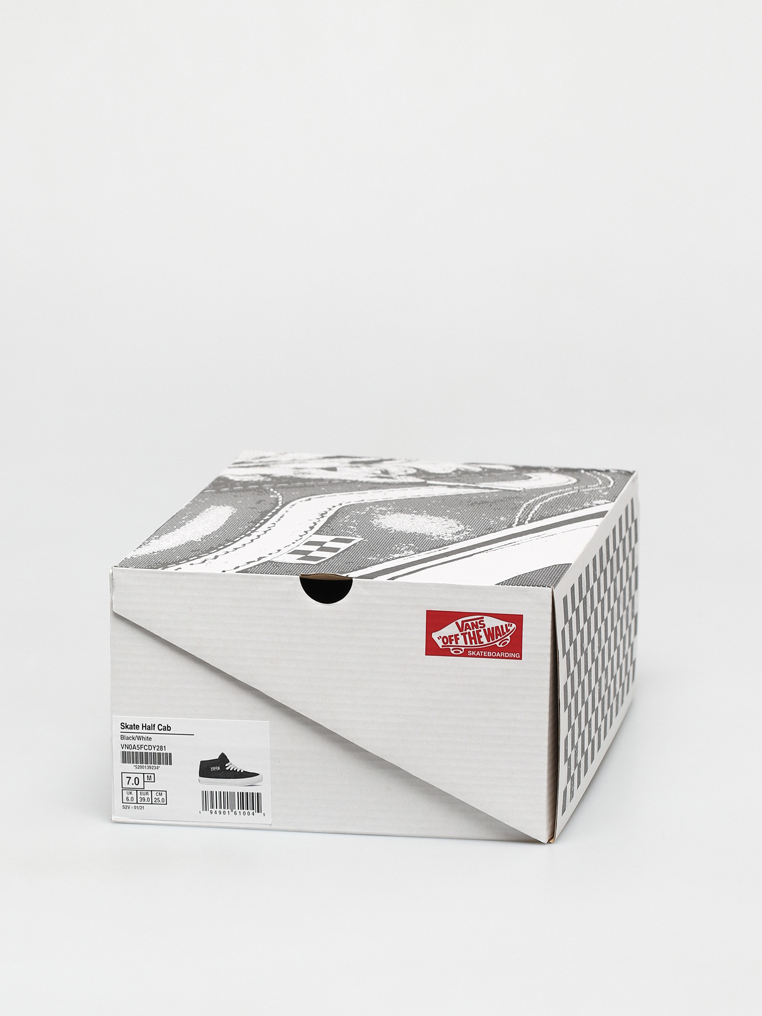 Topánky Vans Skate Half Cab (black/white)