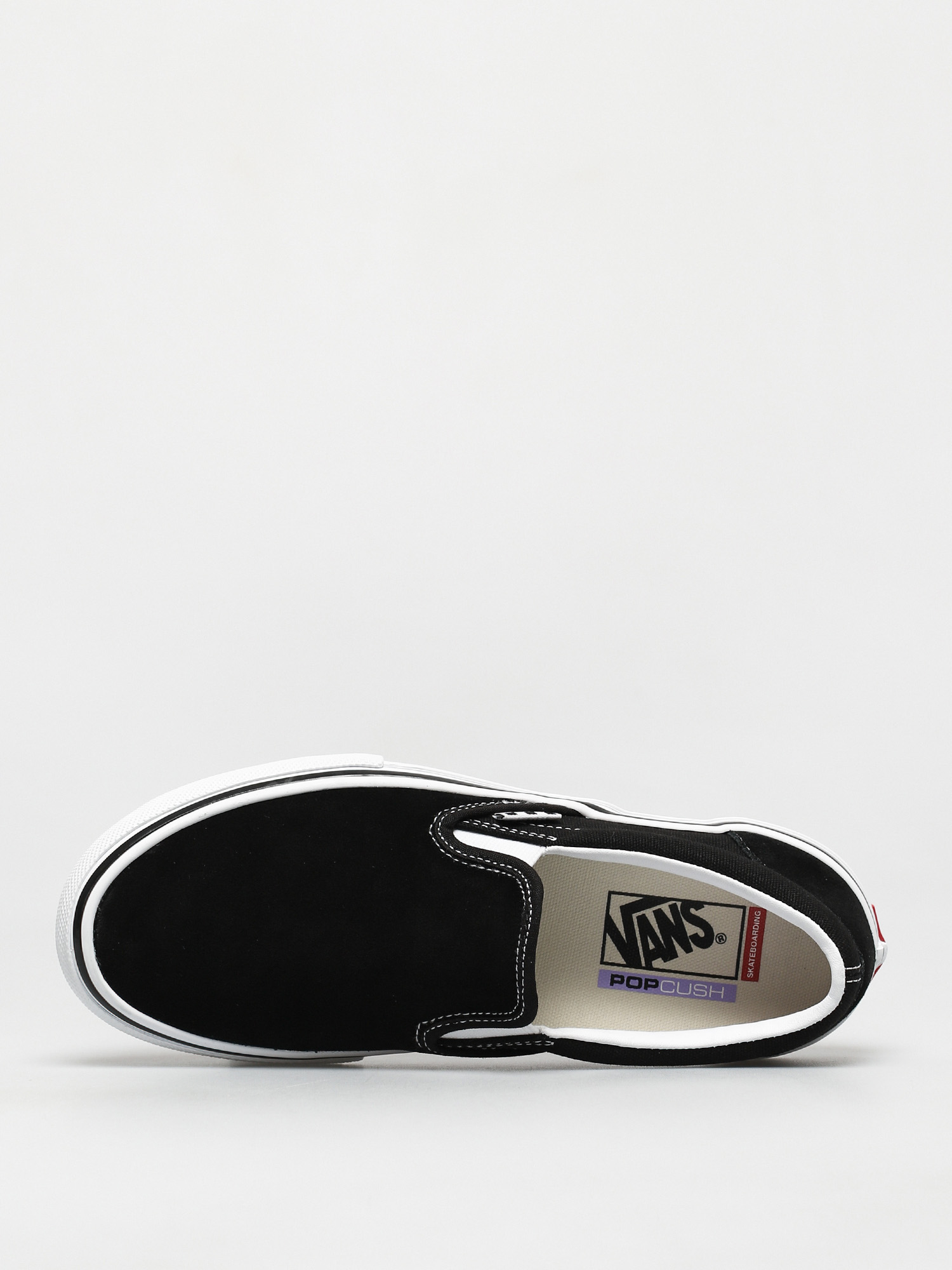Topánky Vans Skate Slip On (black/white)