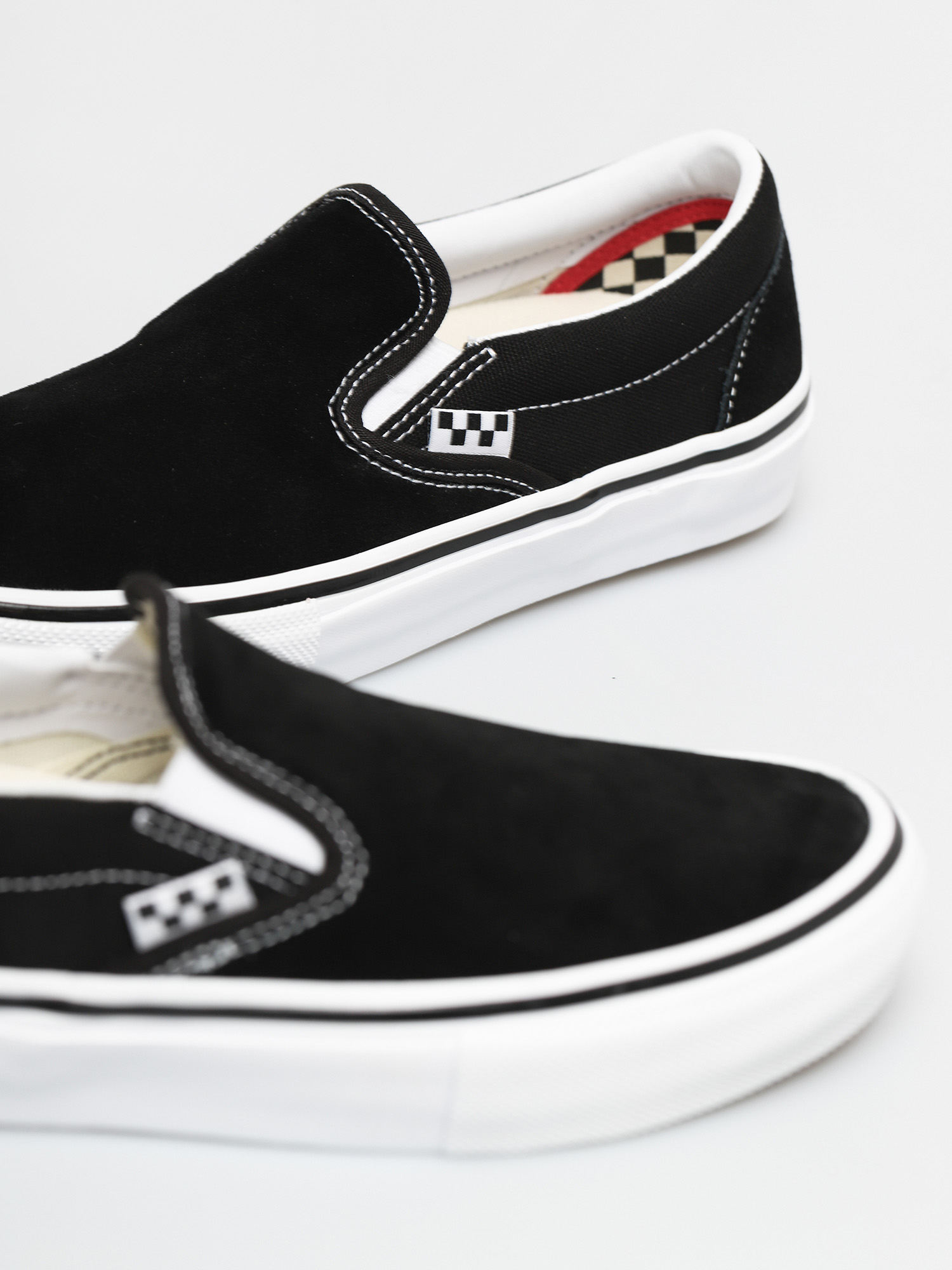 Topánky Vans Skate Slip On (black/white)
