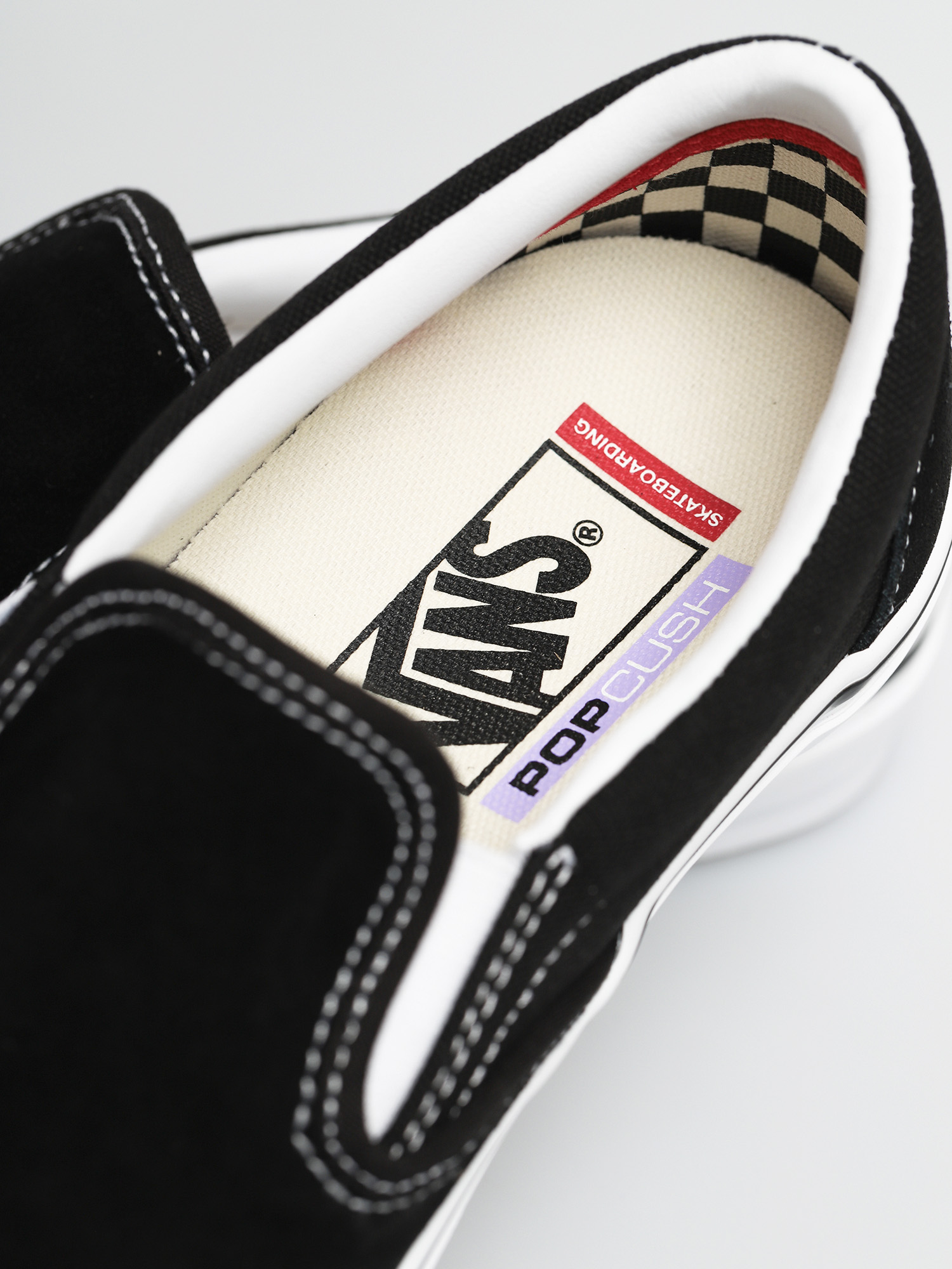 Topánky Vans Skate Slip On (black/white)