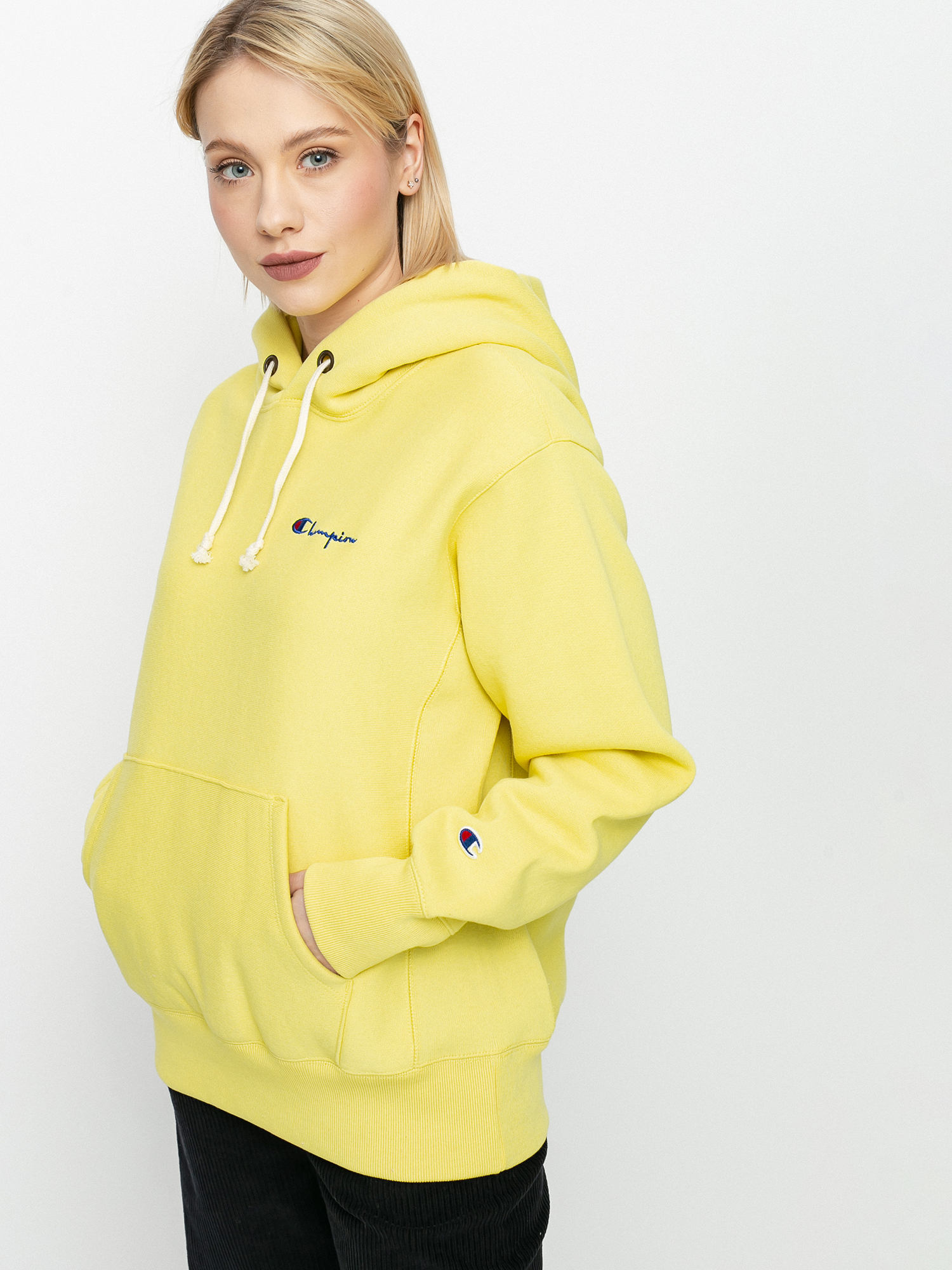 Mikina s kapucňou Champion Sweatshirt HD 113150 Wmn (aca)