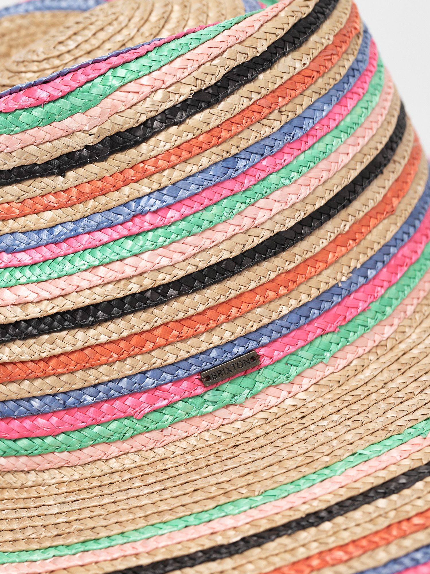 Klobúk Brixton Joanna Stripe Hat Wmn (vanilla mix)