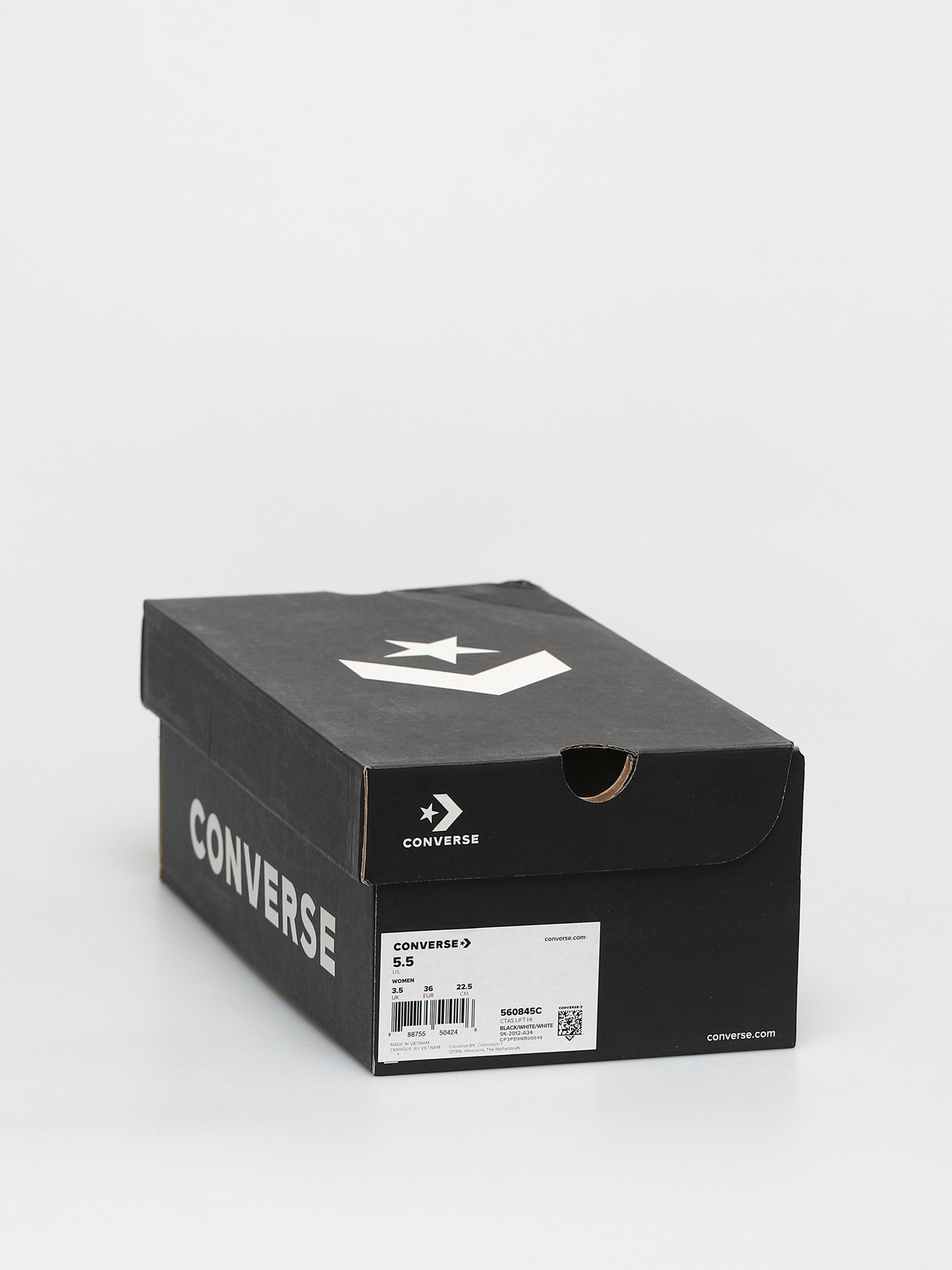 Topánky Converse Chuck Taylor All Star Lift Hi Wmn (black)