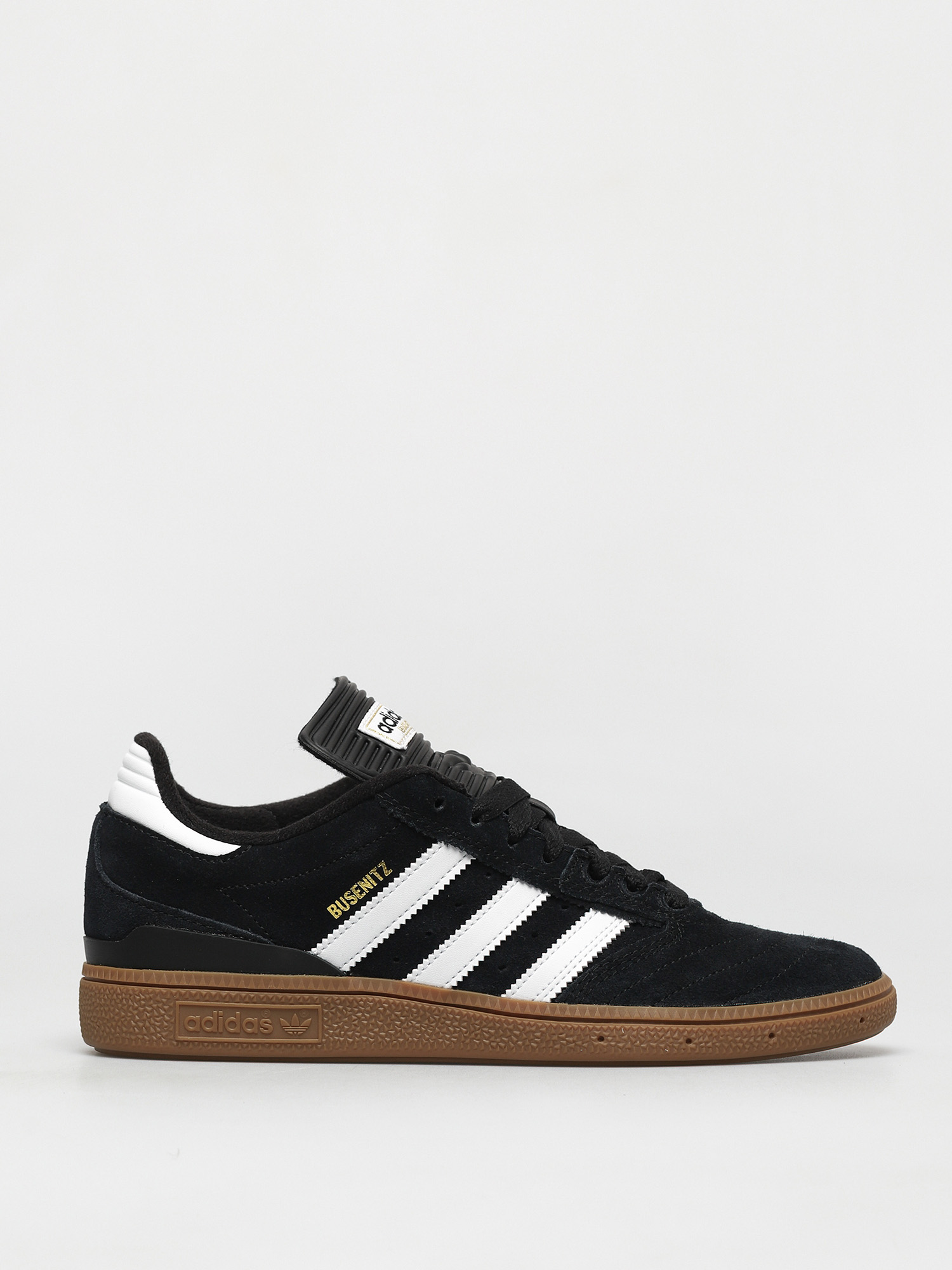Topu00e1nky adidas Busenitz (black1/runwht/metgol)