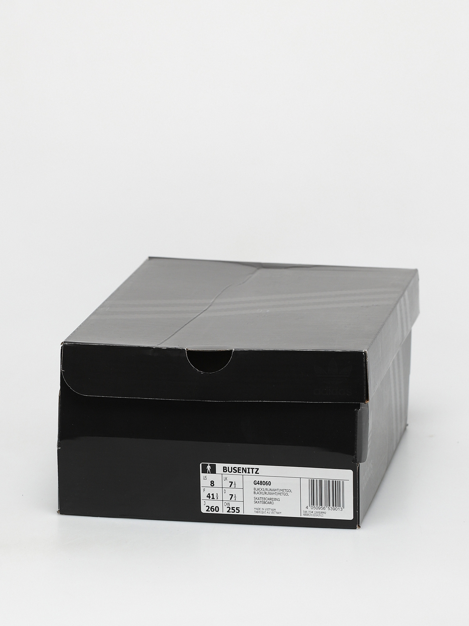 Topánky adidas Busenitz (black1/runwht/metgol)