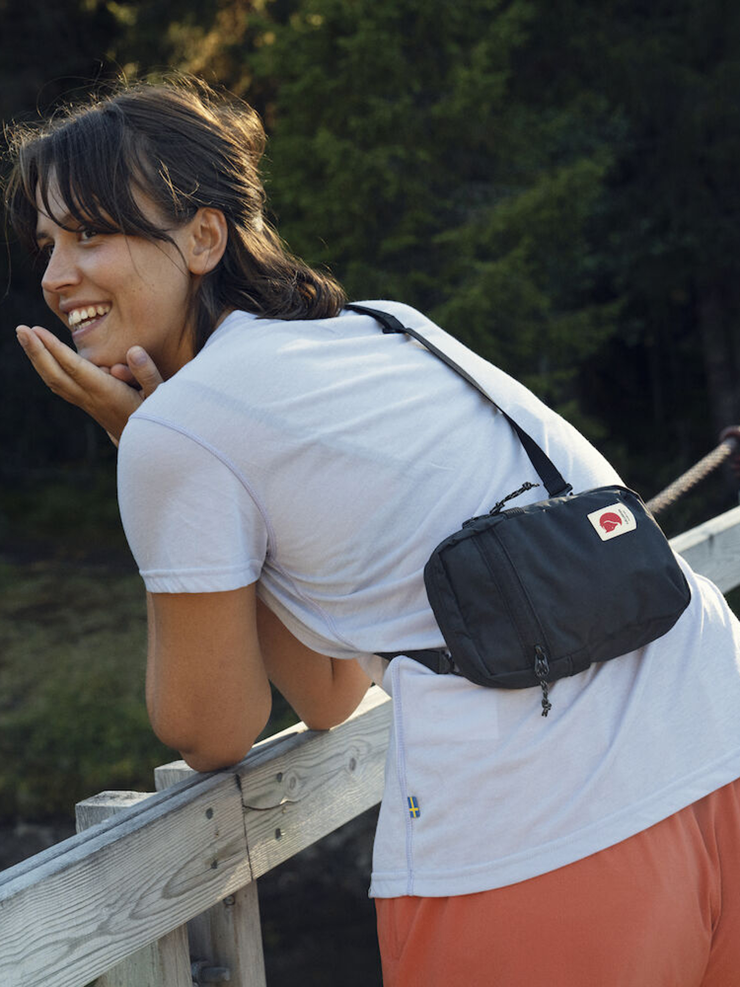 Taška Fjallraven High Coast Pocket (black)