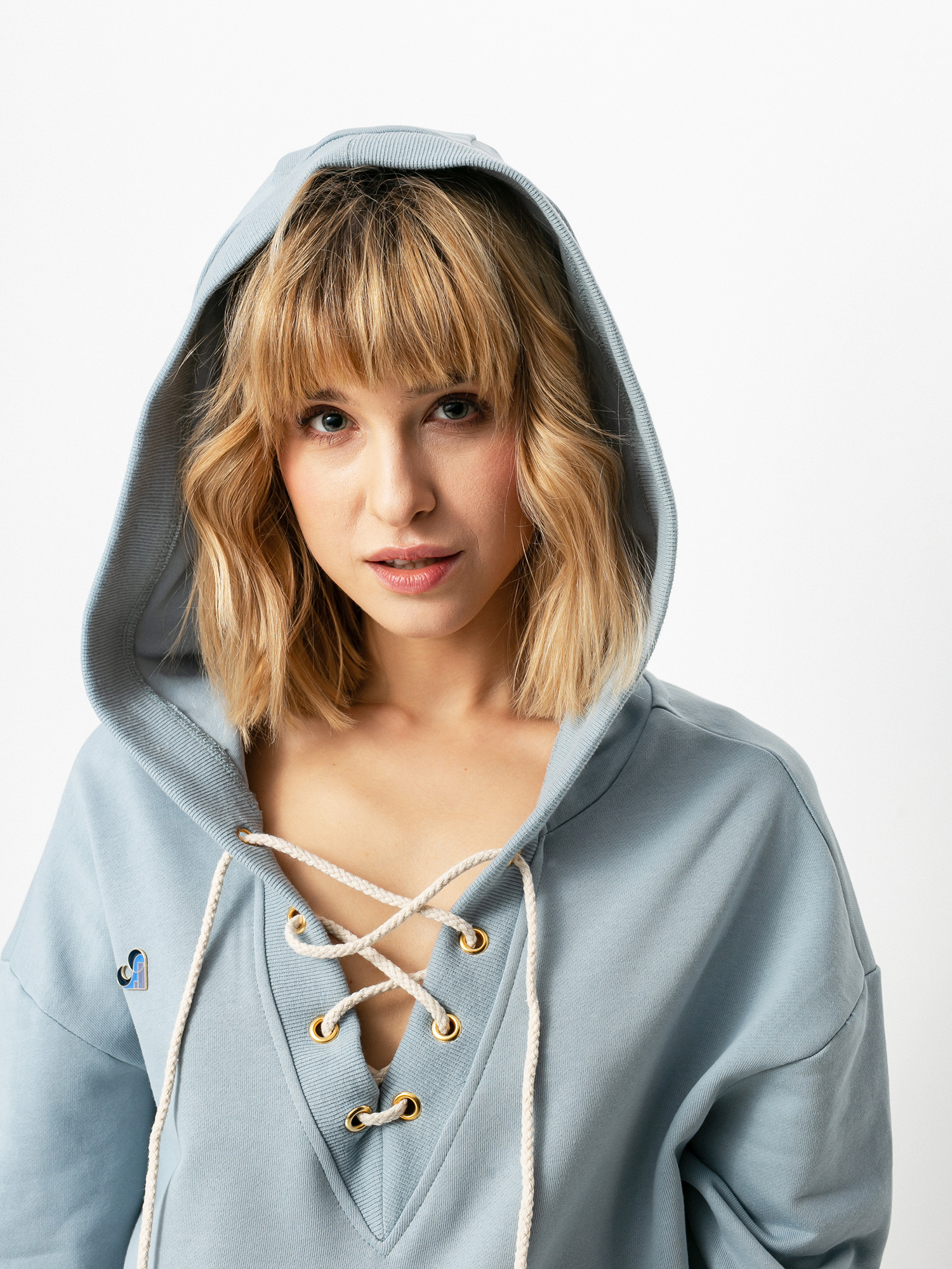 Mikina s kapucňou Femi Stories Felicia HD Wmn (dstb)