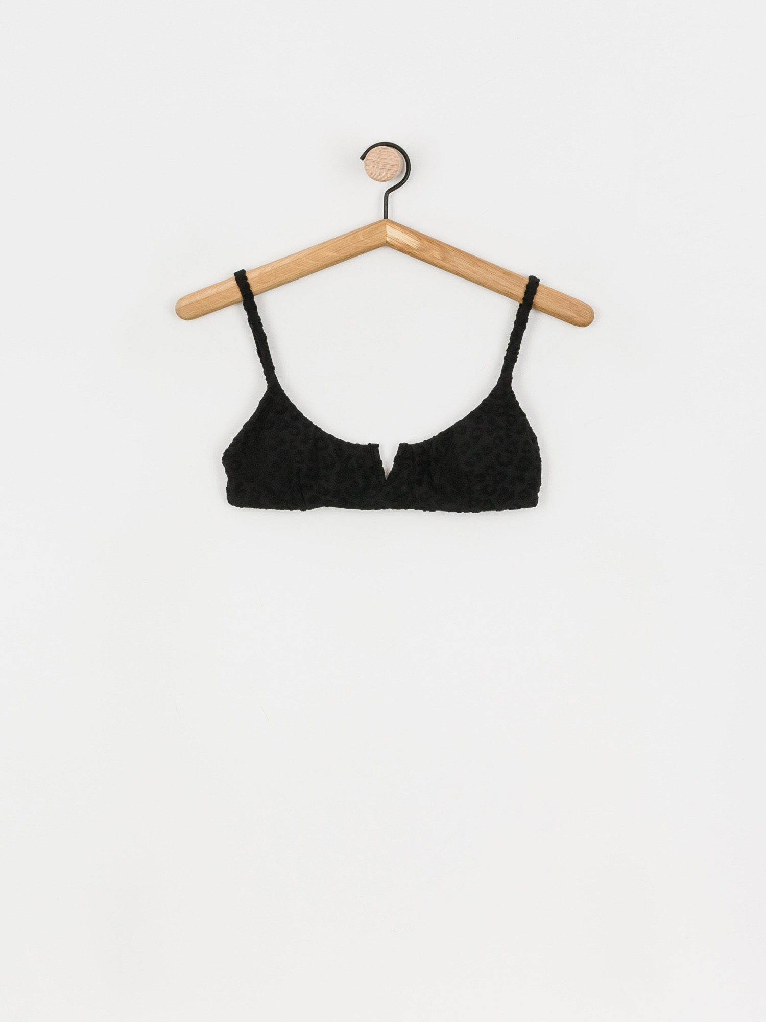 Plavky vrchný diel RVCA Wild V Wire Wmn (black)