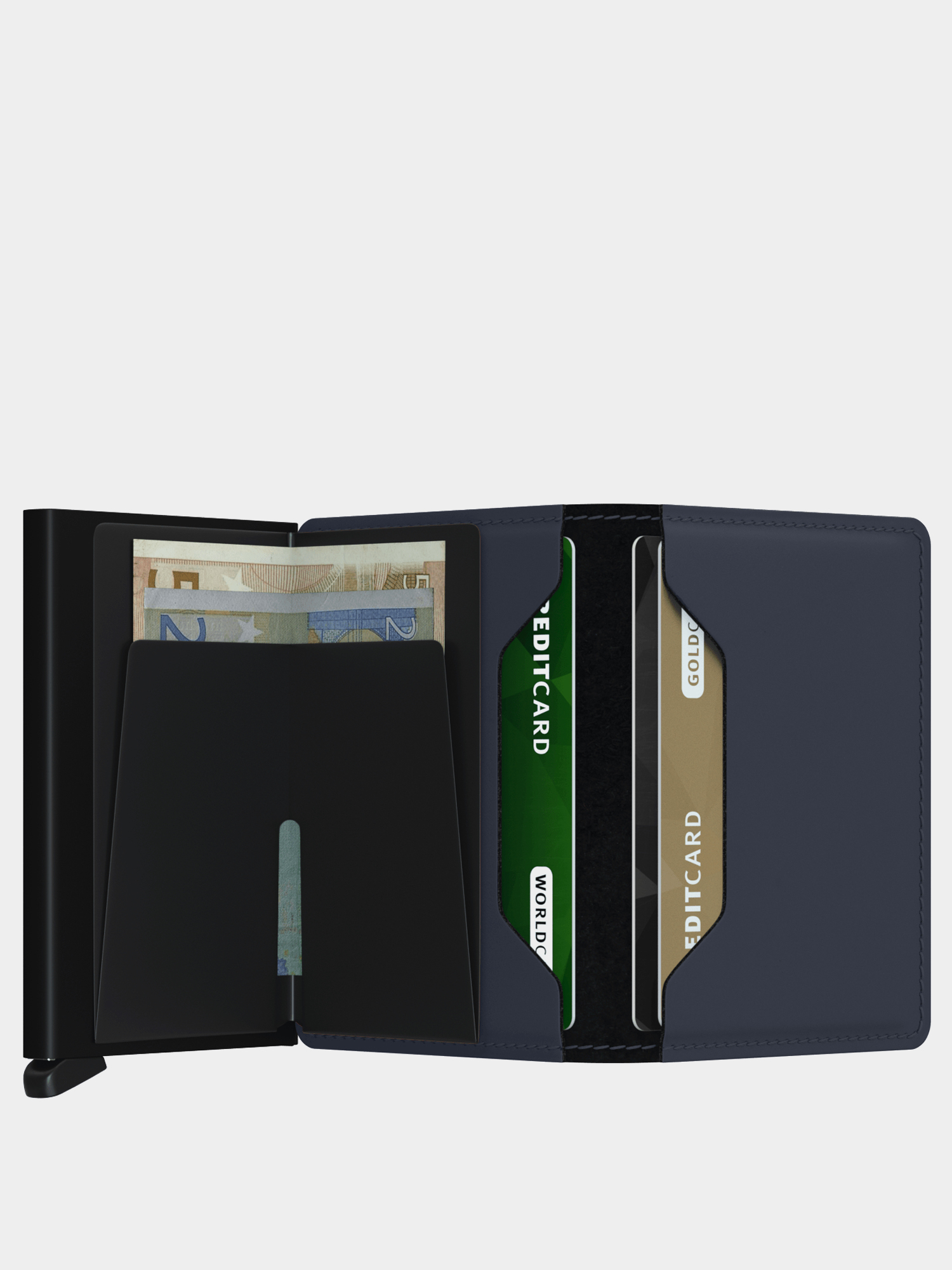 Peňaženka Secrid Slimwallet (matte night blue)